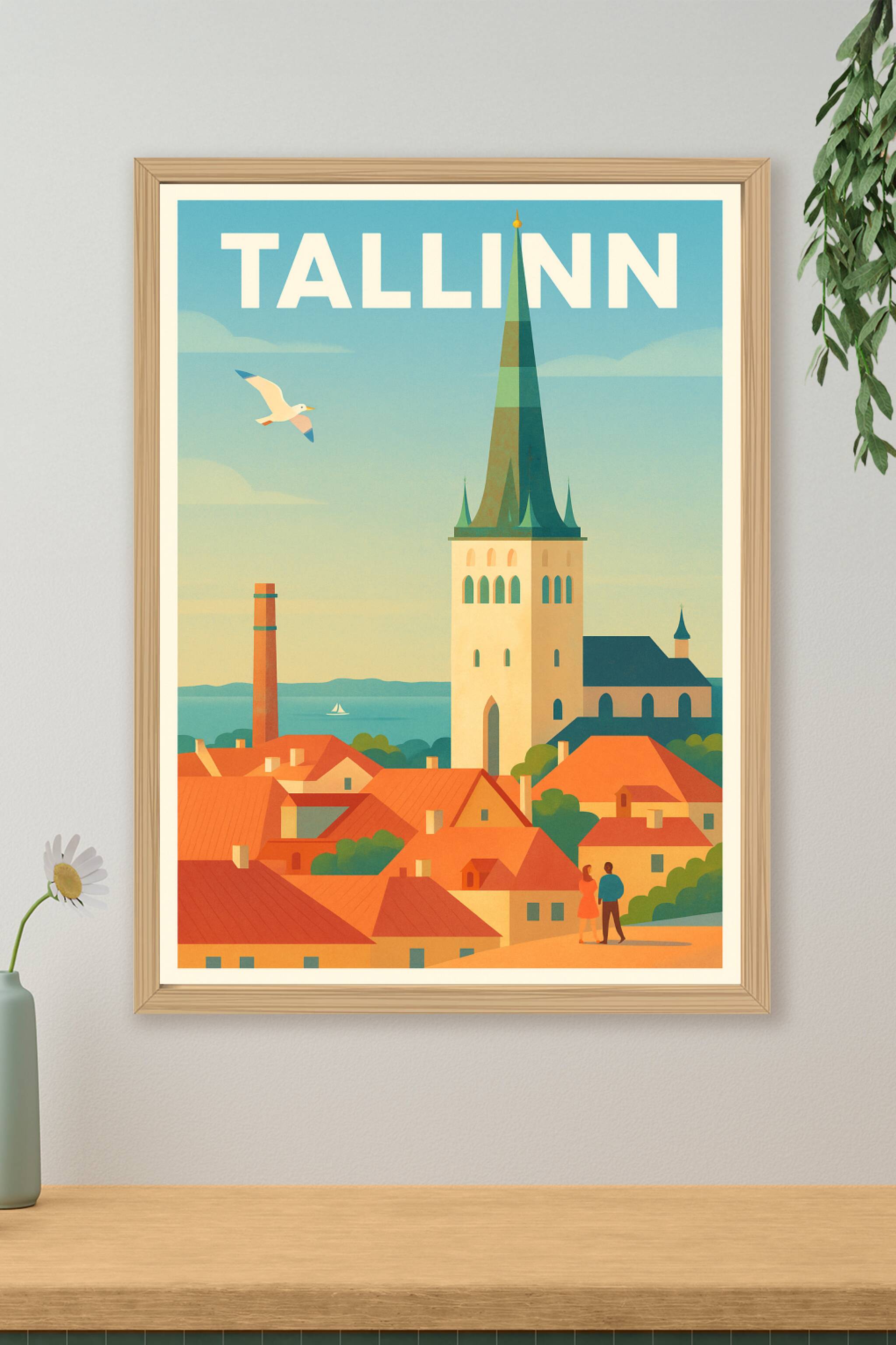 Affiche de Tallinn - Voyage au cœur de la vieille ville