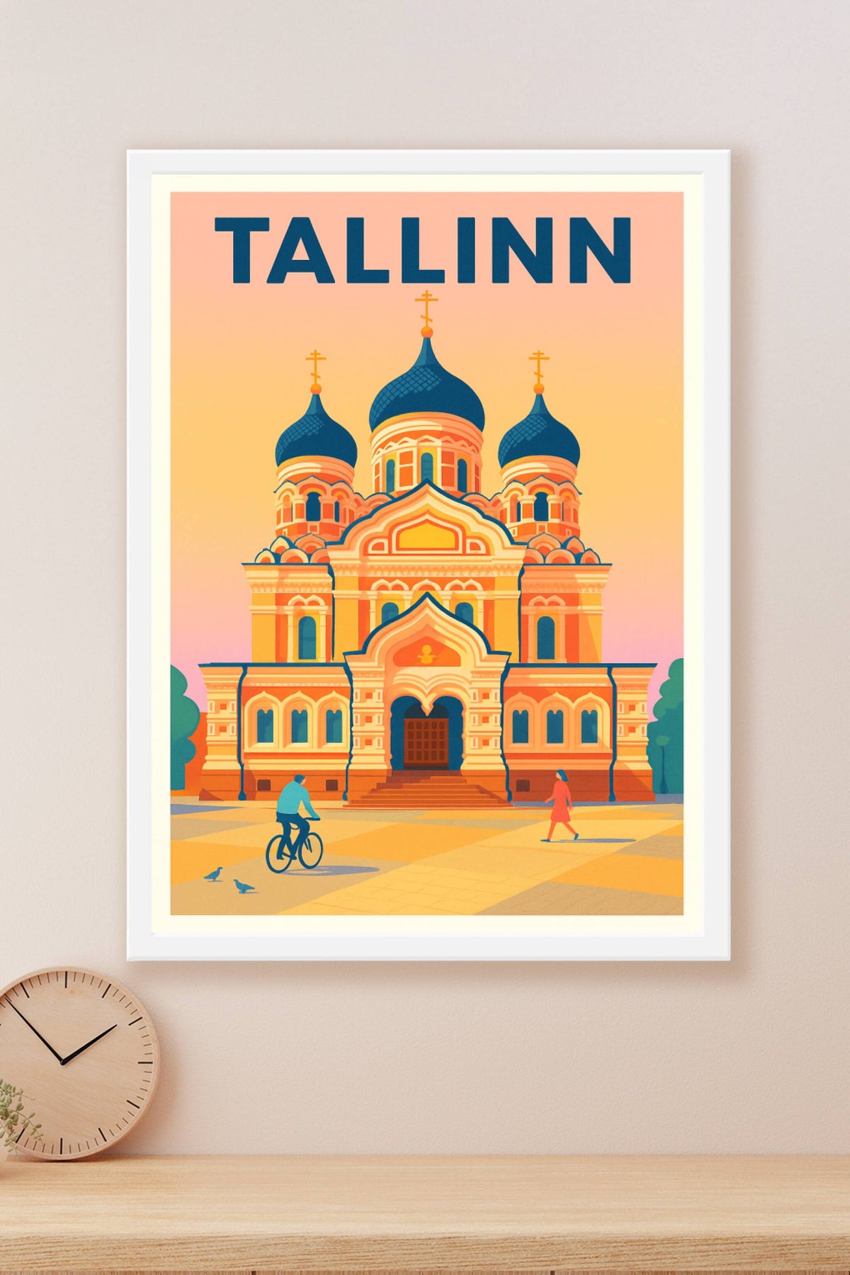 Affiche de Tallinn - Charme architectural et douceur balte