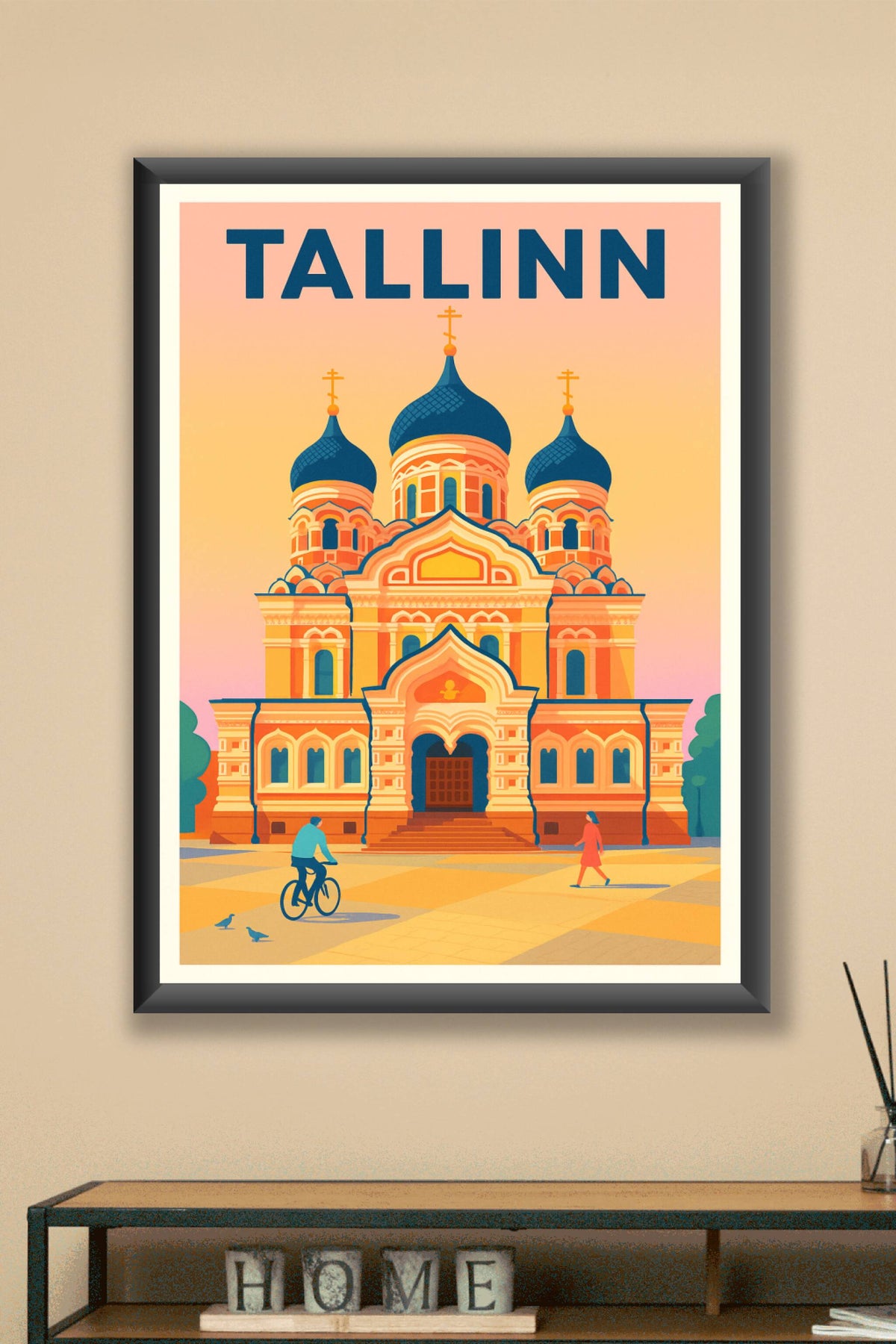 Affiche de Tallinn - Charme architectural et douceur balte