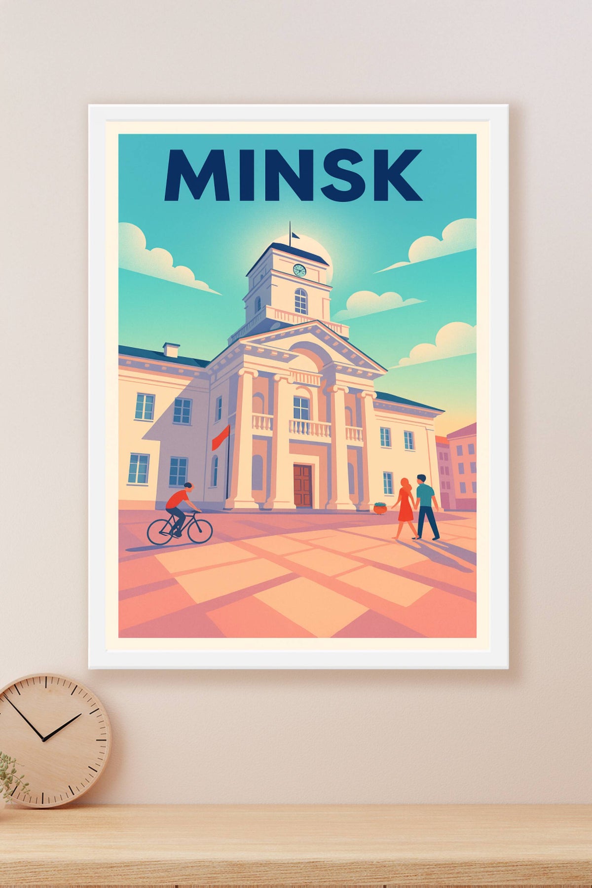 Affiche de Minsk - Charme et élégance au cœur de la capitale