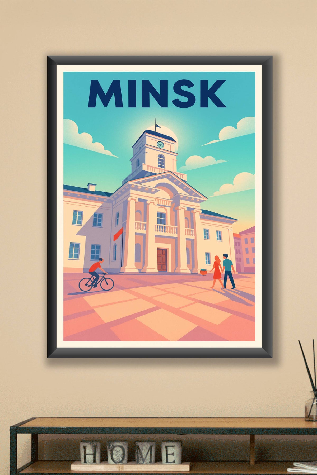 Affiche de Minsk - Charme et élégance au cœur de la capitale
