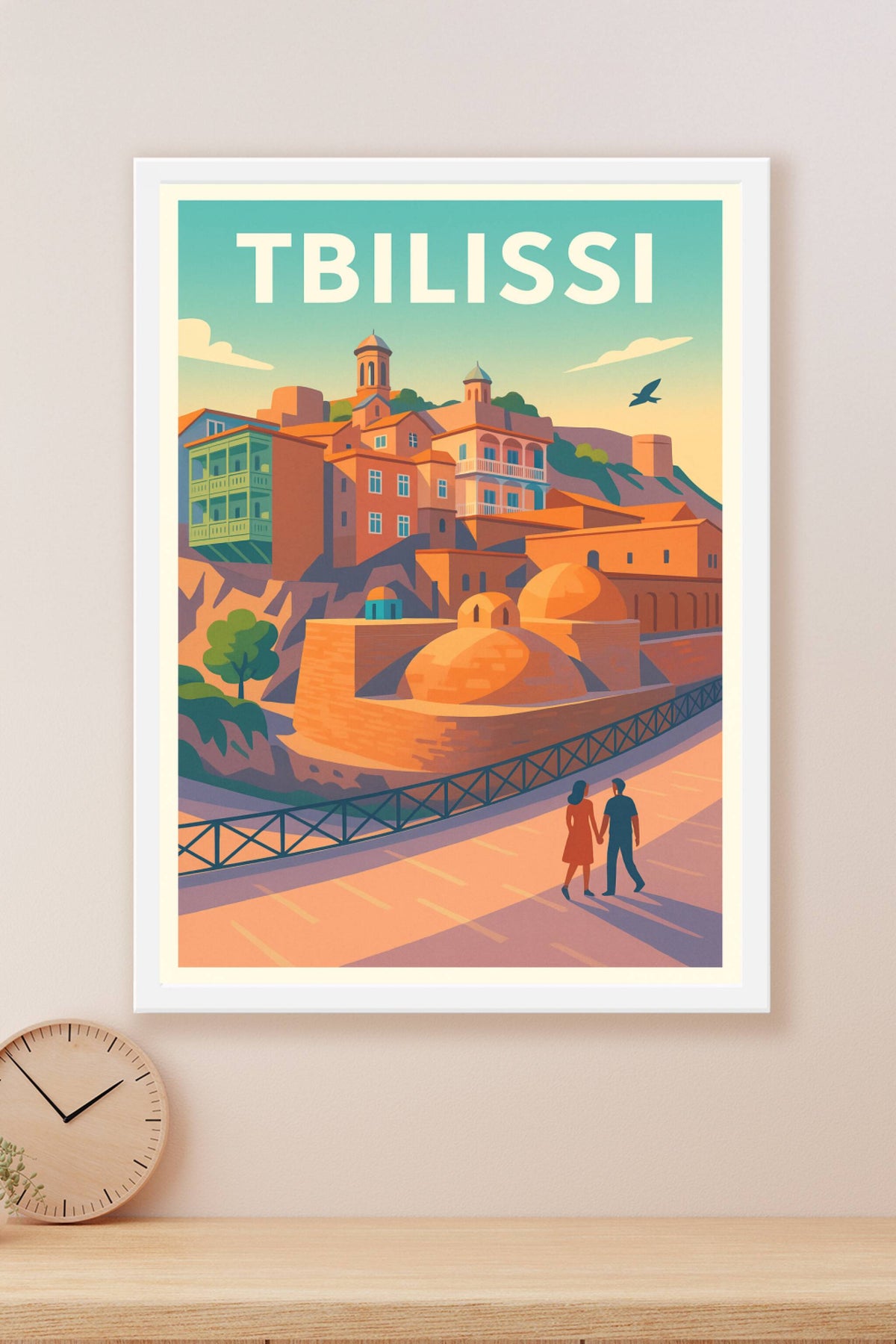 Affiche de Tbilissi - Charme et histoire ensoleillée