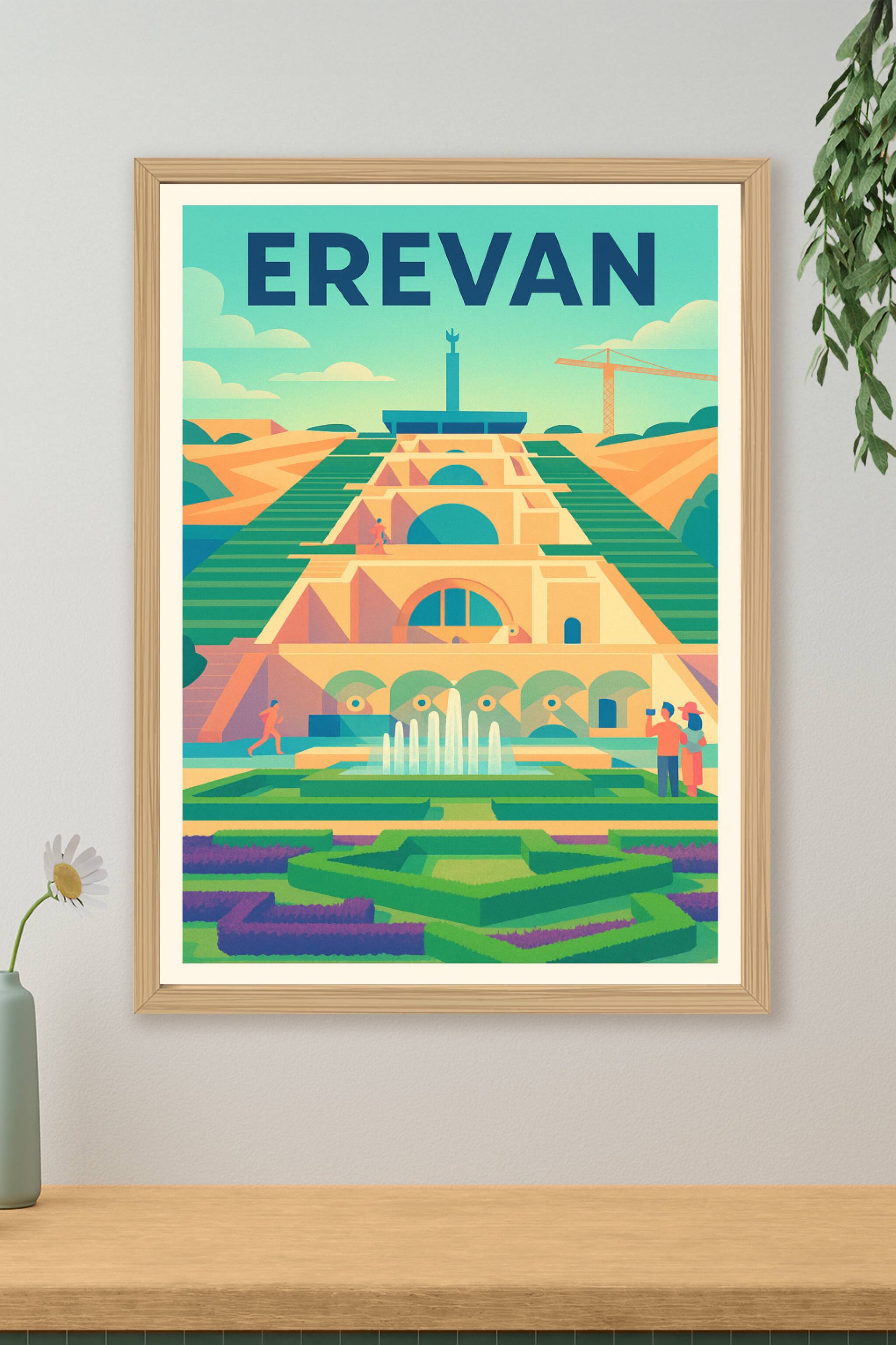 Affiche de Erevan - L'élégance architecturale arménienne