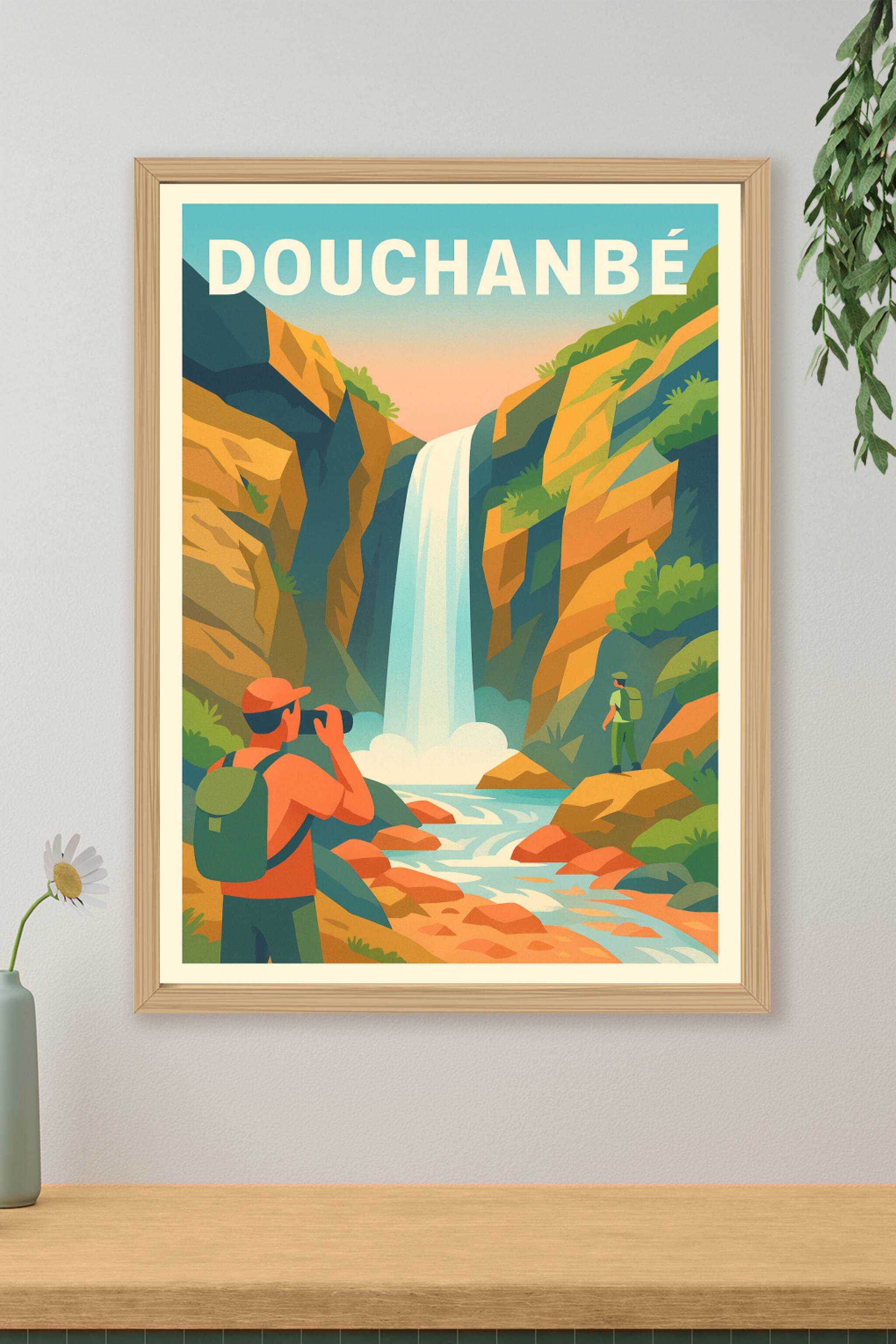Affiche de Douchanbé - Évasion nature au cœur des cascades