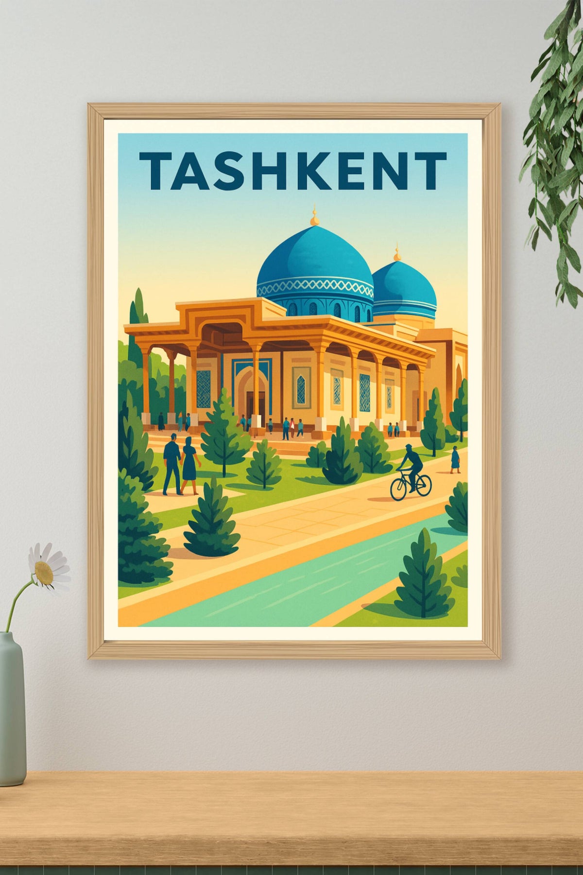 Affiche de Tashkent - L'élégance architecturale au cœur de l'Ouzbékistan