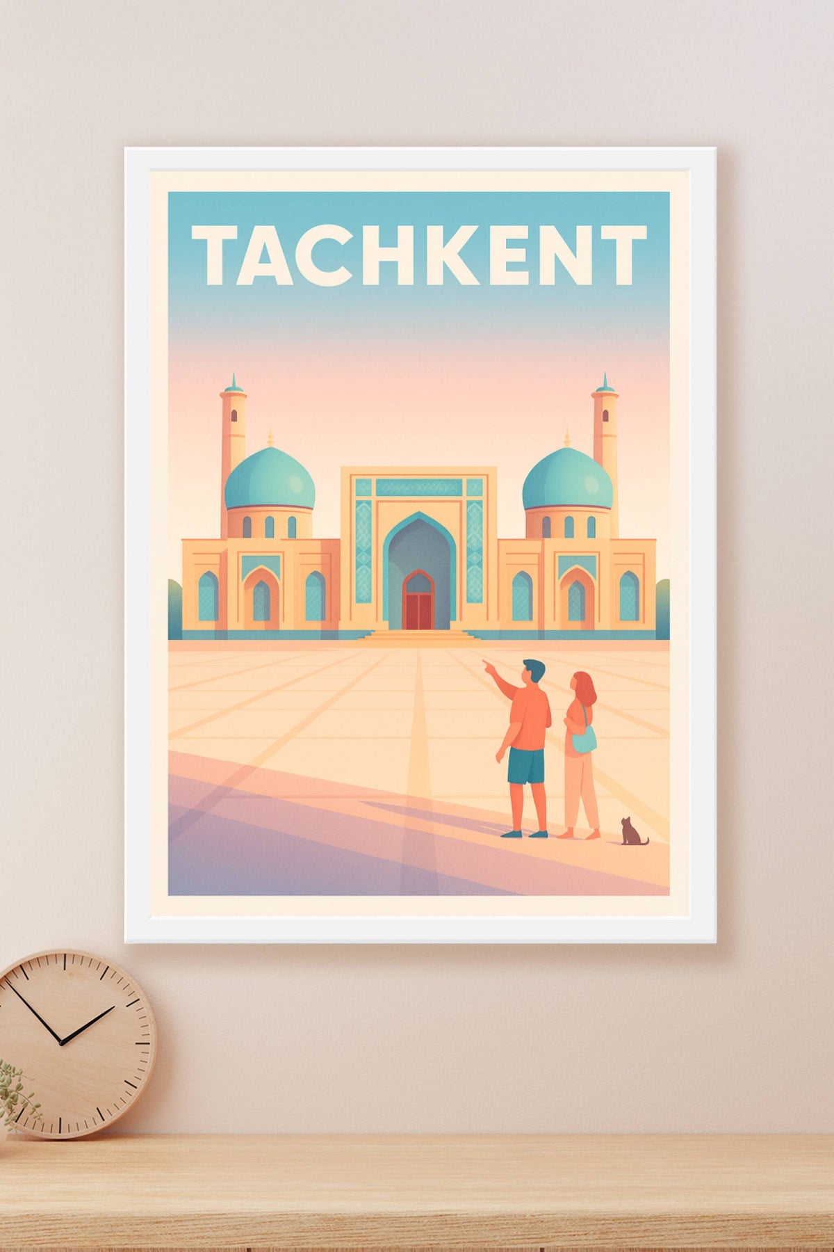 Affiche de Tachkent - Découvrez l'âme architecturale de l'Ouzbékistan