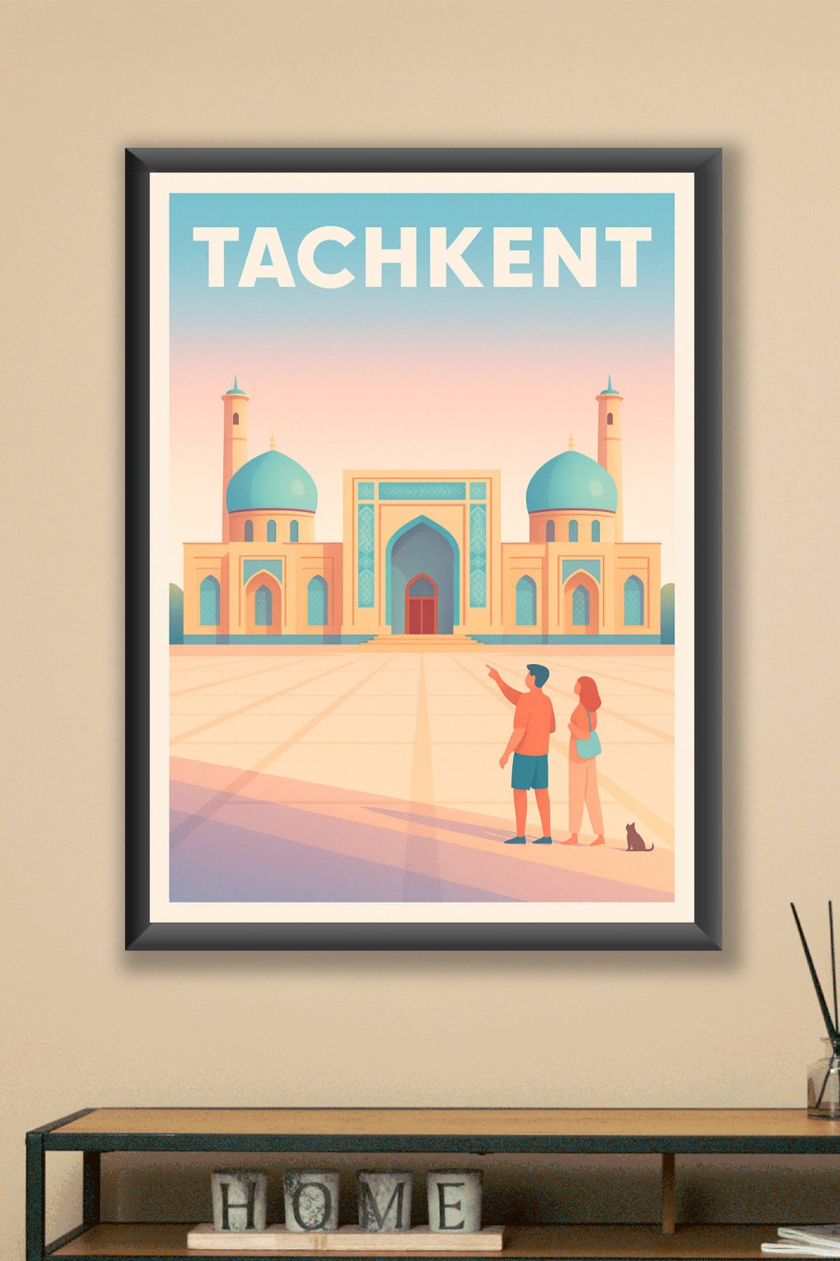 Affiche de Tachkent - Découvrez l'âme architecturale de l'Ouzbékistan