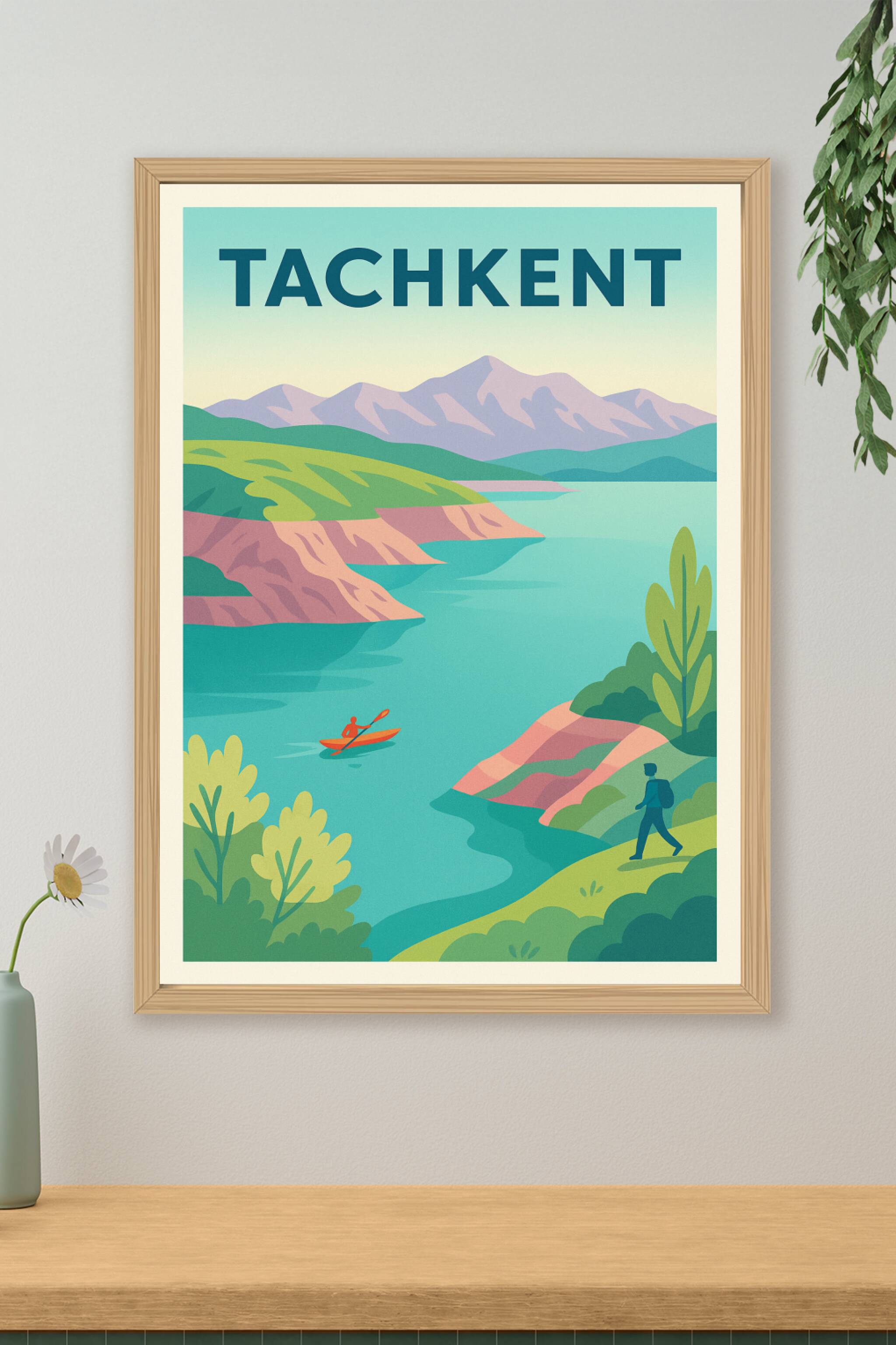 Affiche de Tachkent - Évasion nature et sérénité