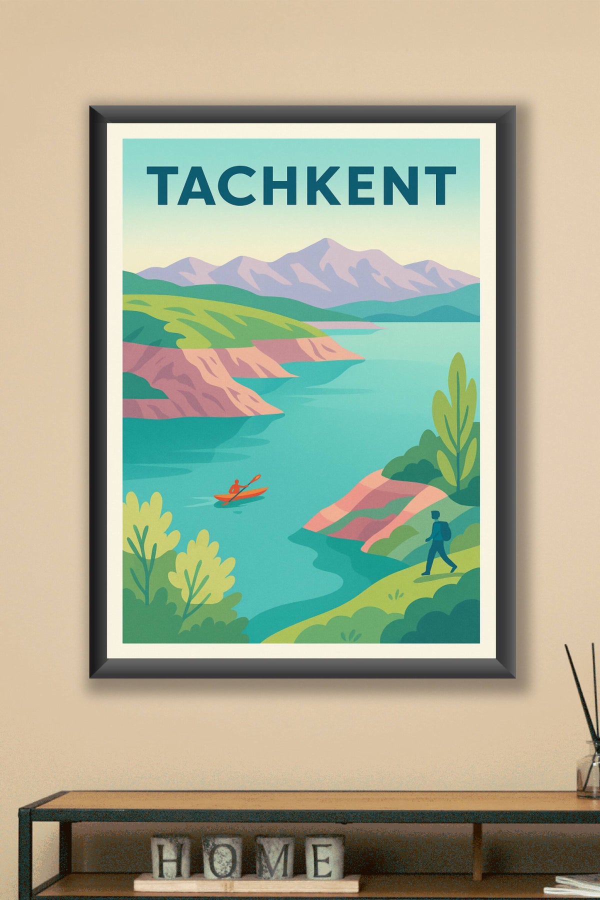 Affiche de Tachkent - Évasion nature et sérénité