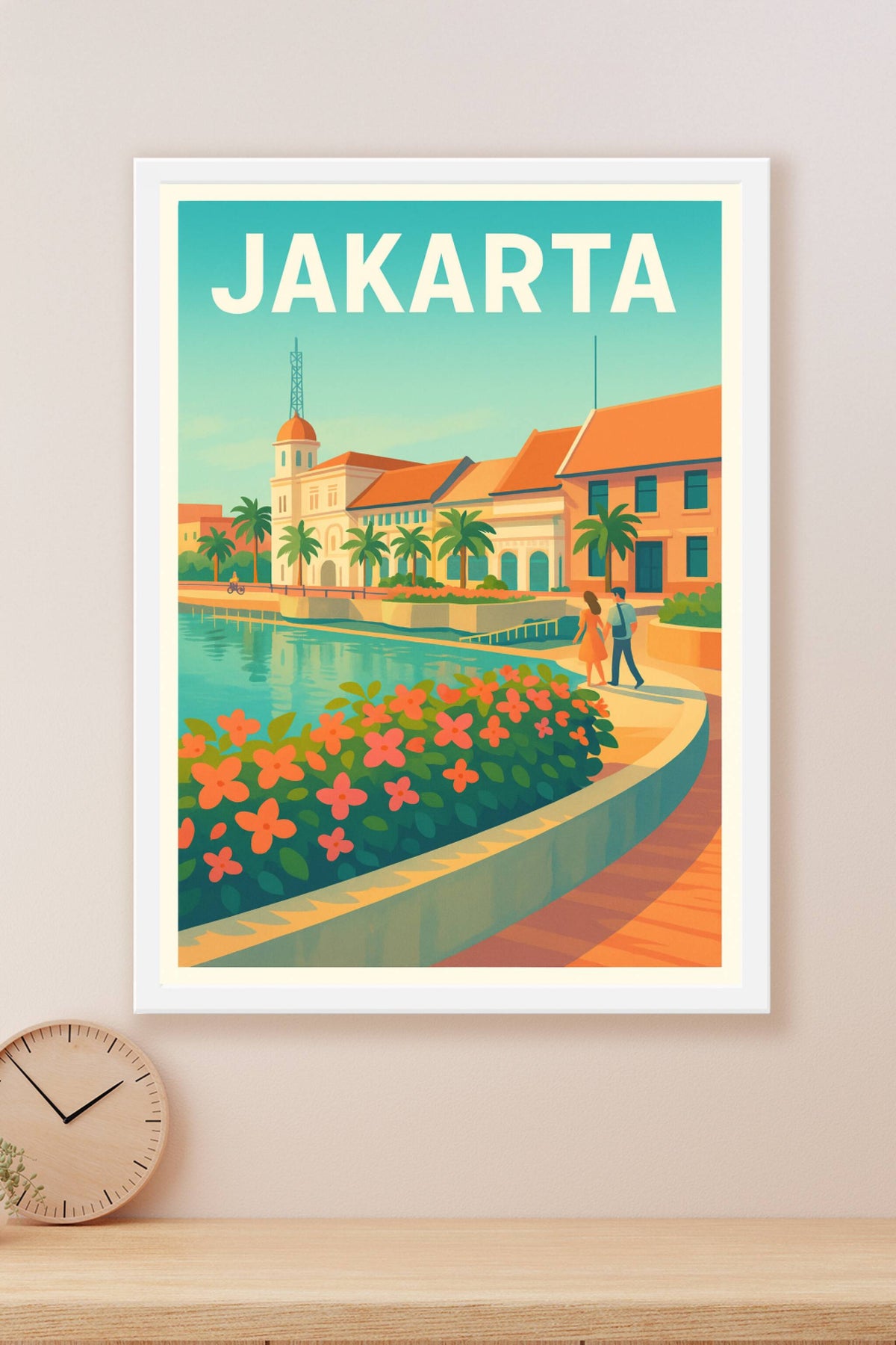 Affiche de Jakarta - Escapade tropicale au cœur de la ville
