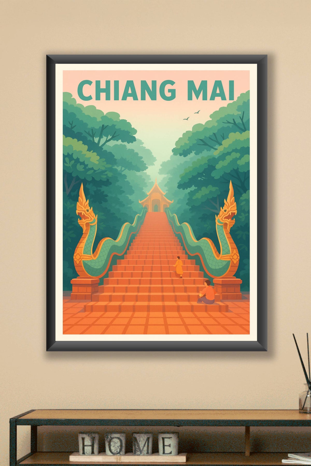 Affiche de Chiang Mai - L'escapade mystique au cœur de la nature