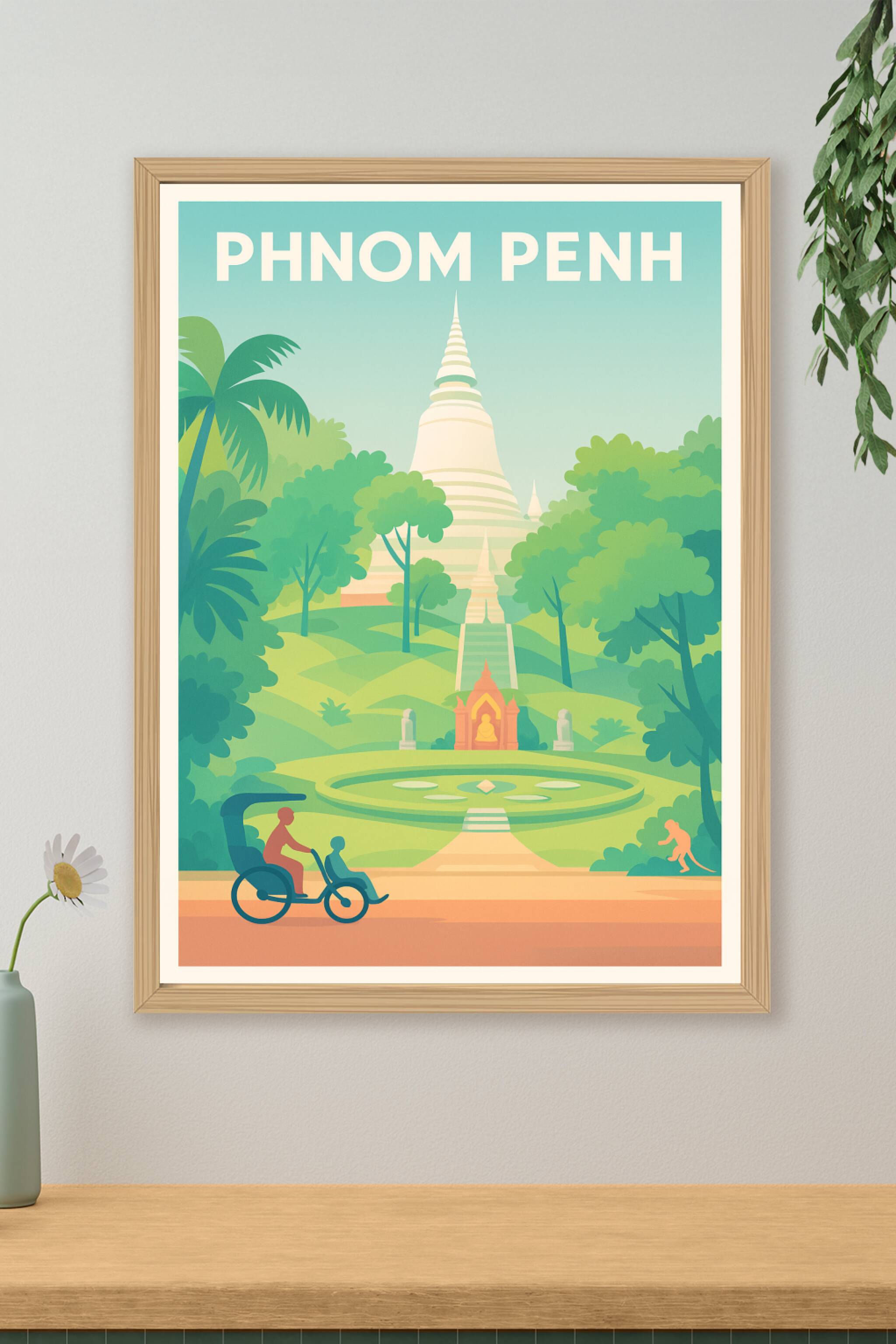 Affiche de Phnom Penh - Évasion au cœur de la capitale cambodgienne