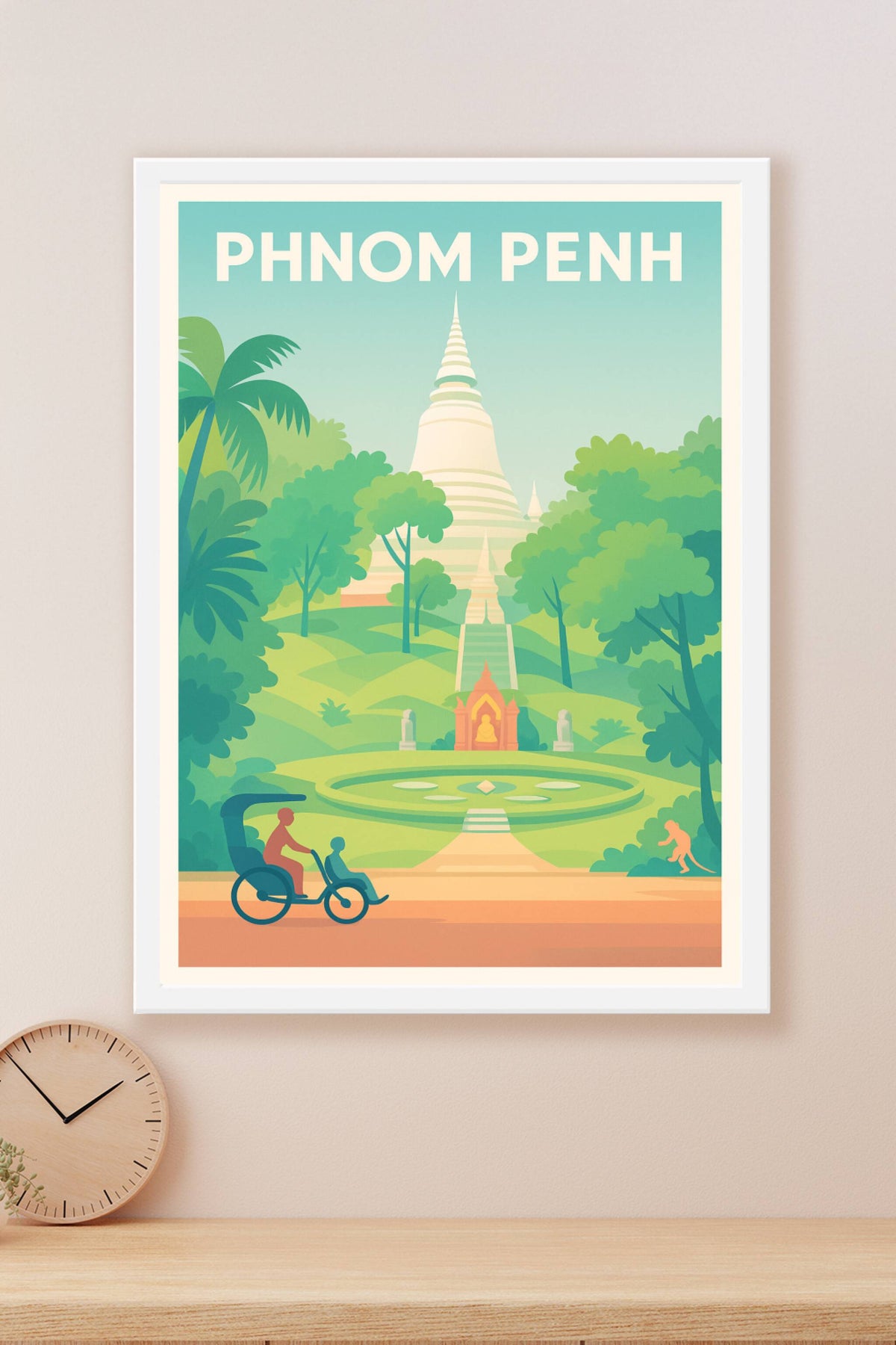 Affiche de Phnom Penh - Évasion au cœur de la capitale cambodgienne
