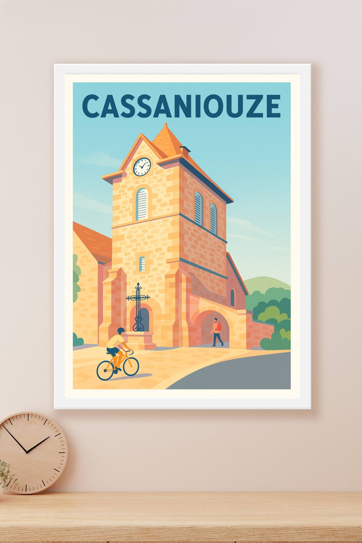 Affiche de Cassaniouze - Charme et sérénité du Sud-Aveyron