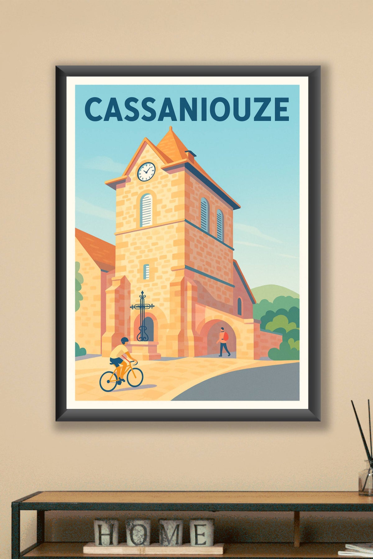 Affiche de Cassaniouze - Charme et sérénité du Sud-Aveyron