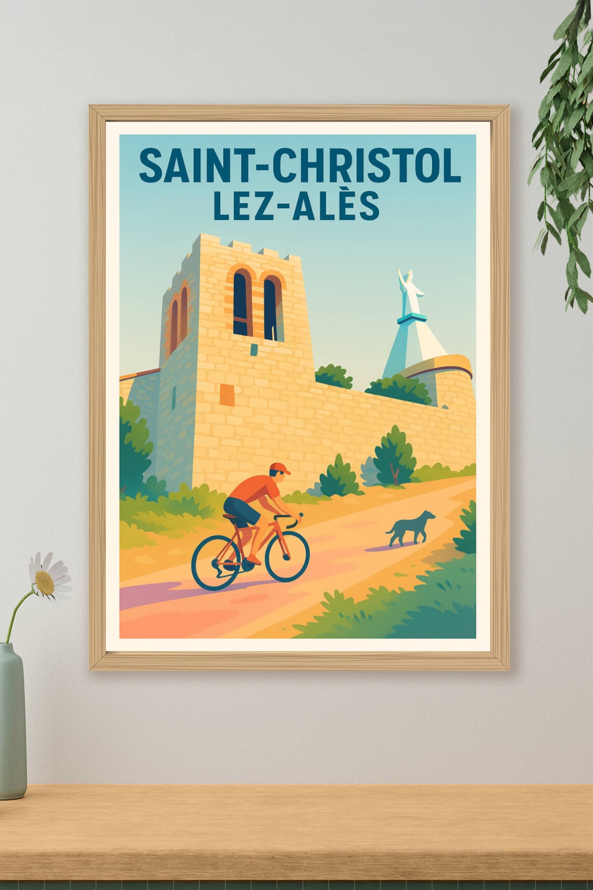 Affiche de Saint-Christol-lez-Alès - Charme et douceur au fil des sentiers