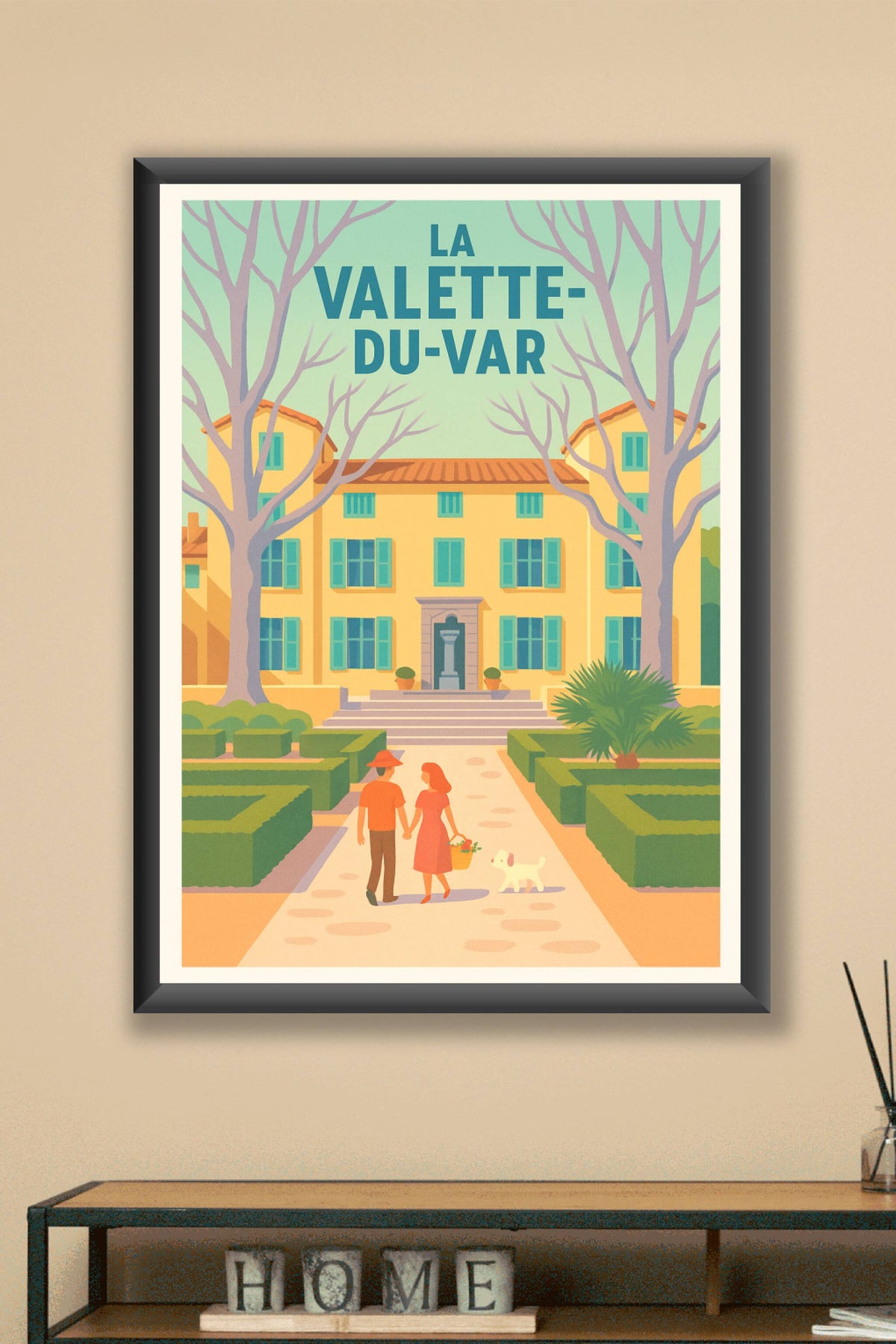 Affiche de La Valette-du-Var - Charme et douceur à la provençale