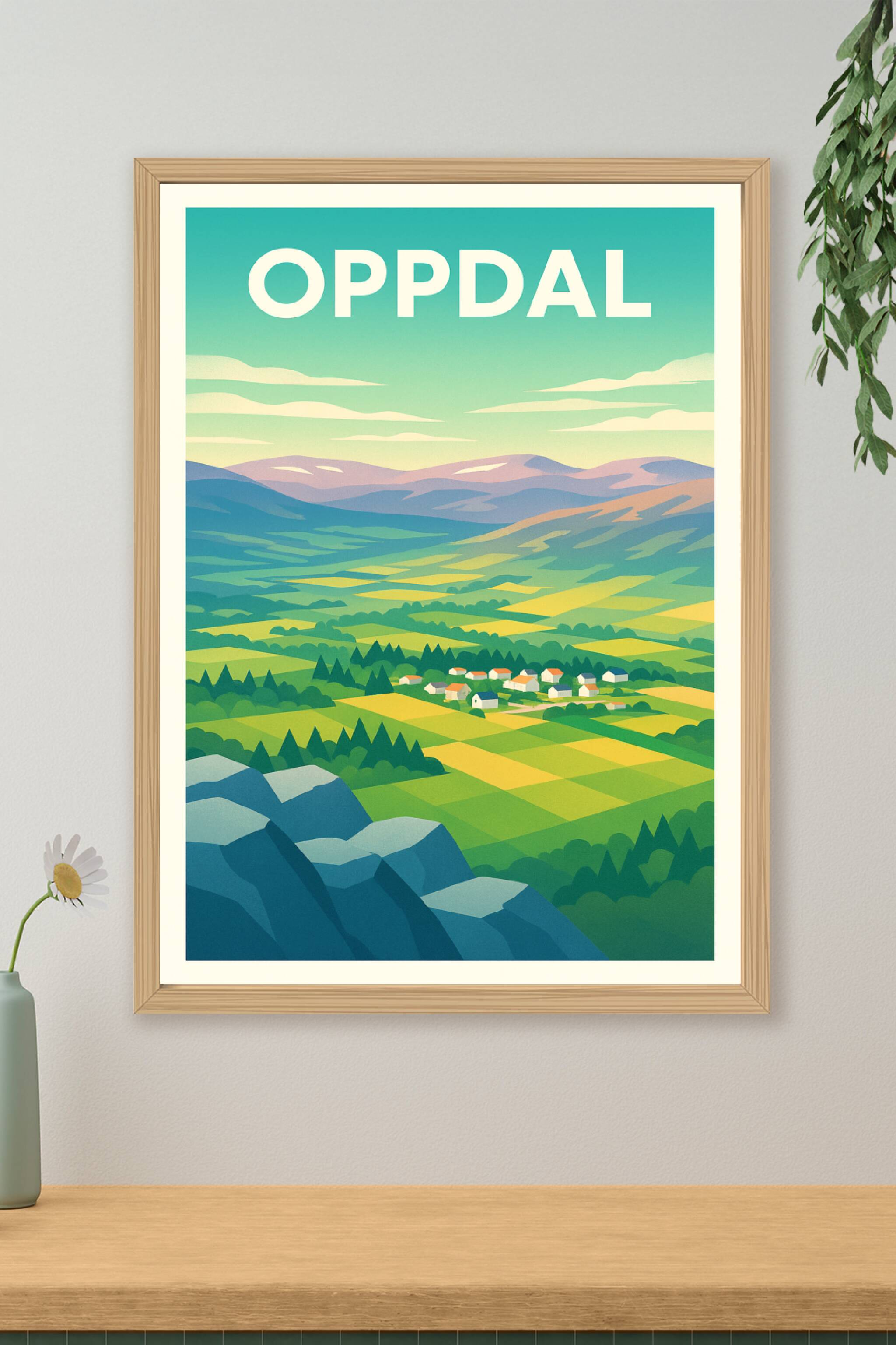 Affiche de Oppdal - Évasion Nature au Cœur des Vallées
