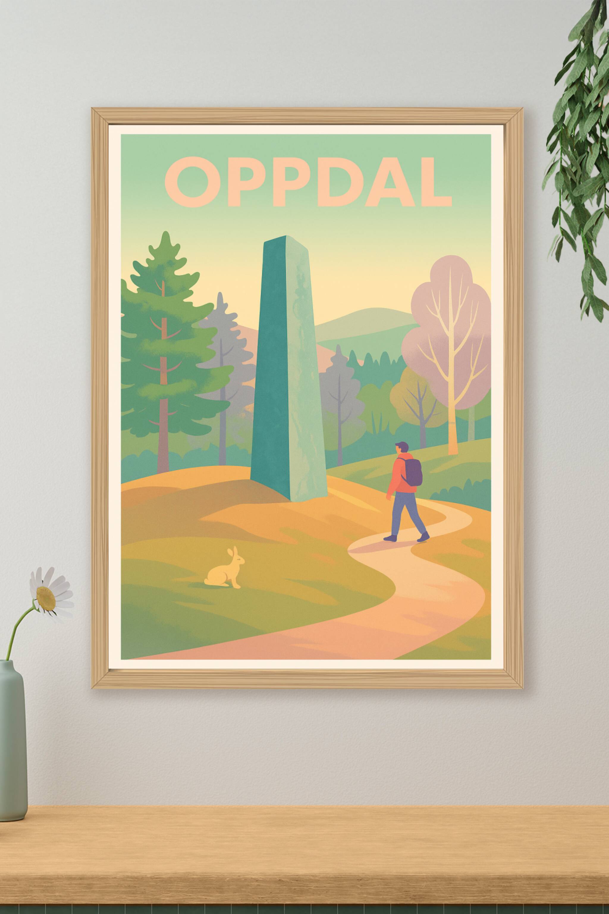 Affiche de Oppdal - Escapade Nature et Sérénité