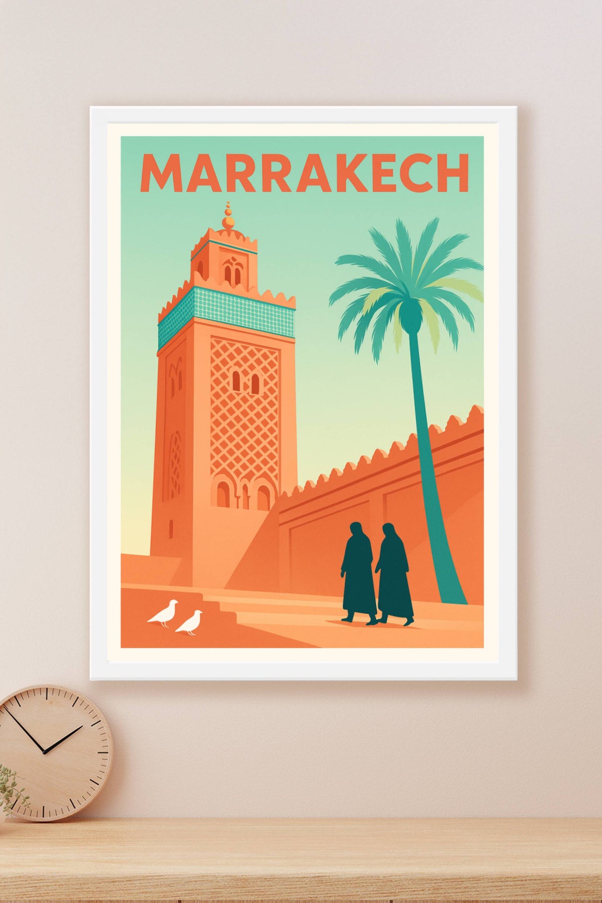 Affiche de Marrakech - Évasion sous le soleil marocain