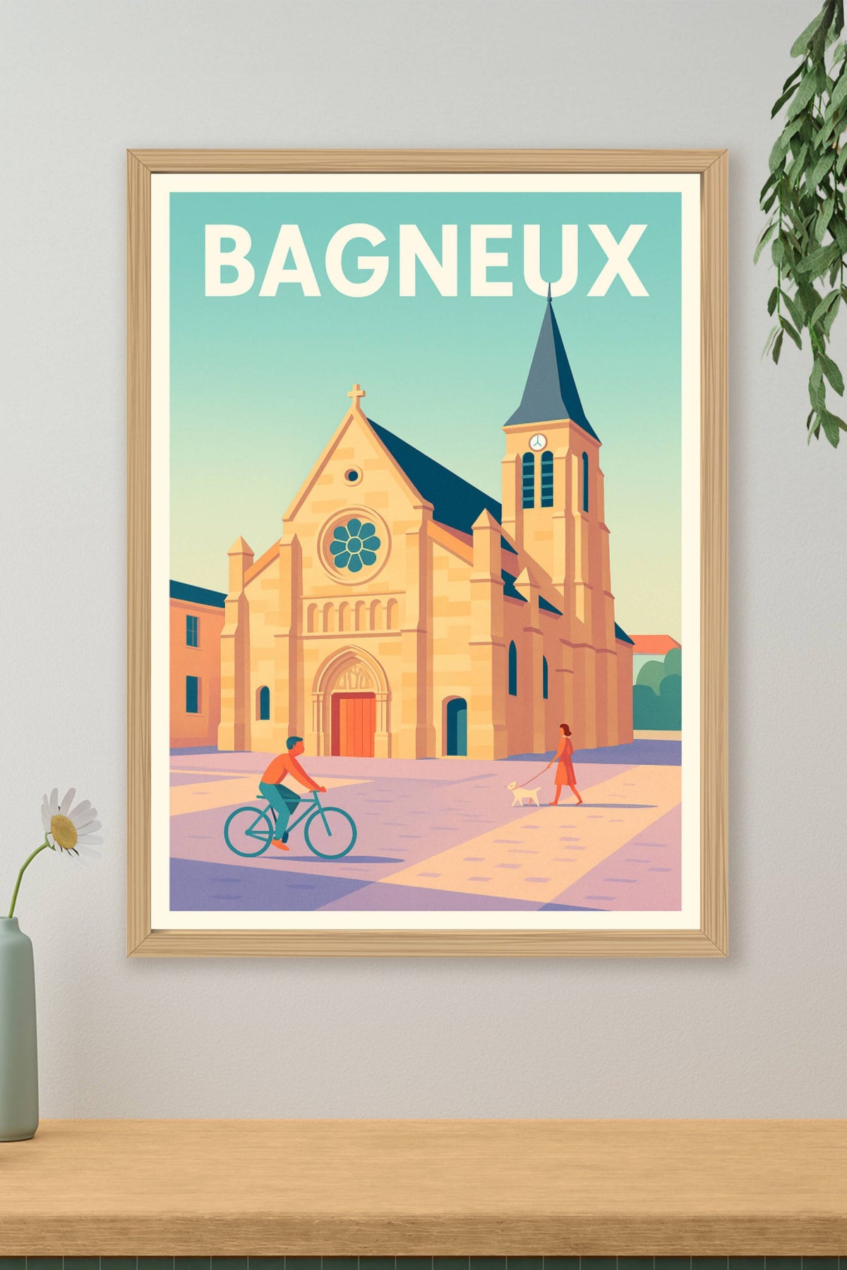 Affiche de Bagneux - Charme et Sérénité au Cœur de la Ville