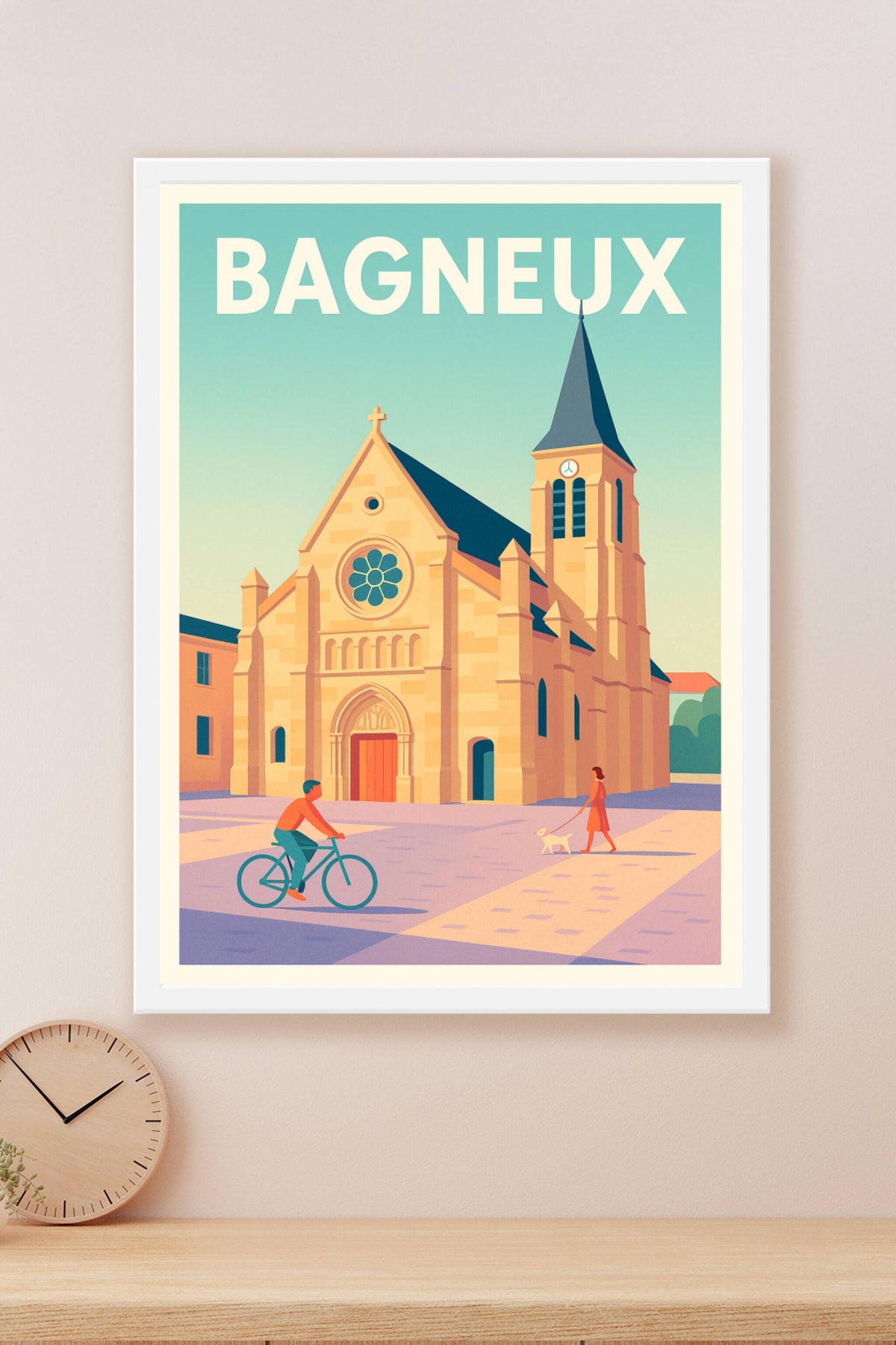 Affiche de Bagneux - Charme et Sérénité au Cœur de la Ville