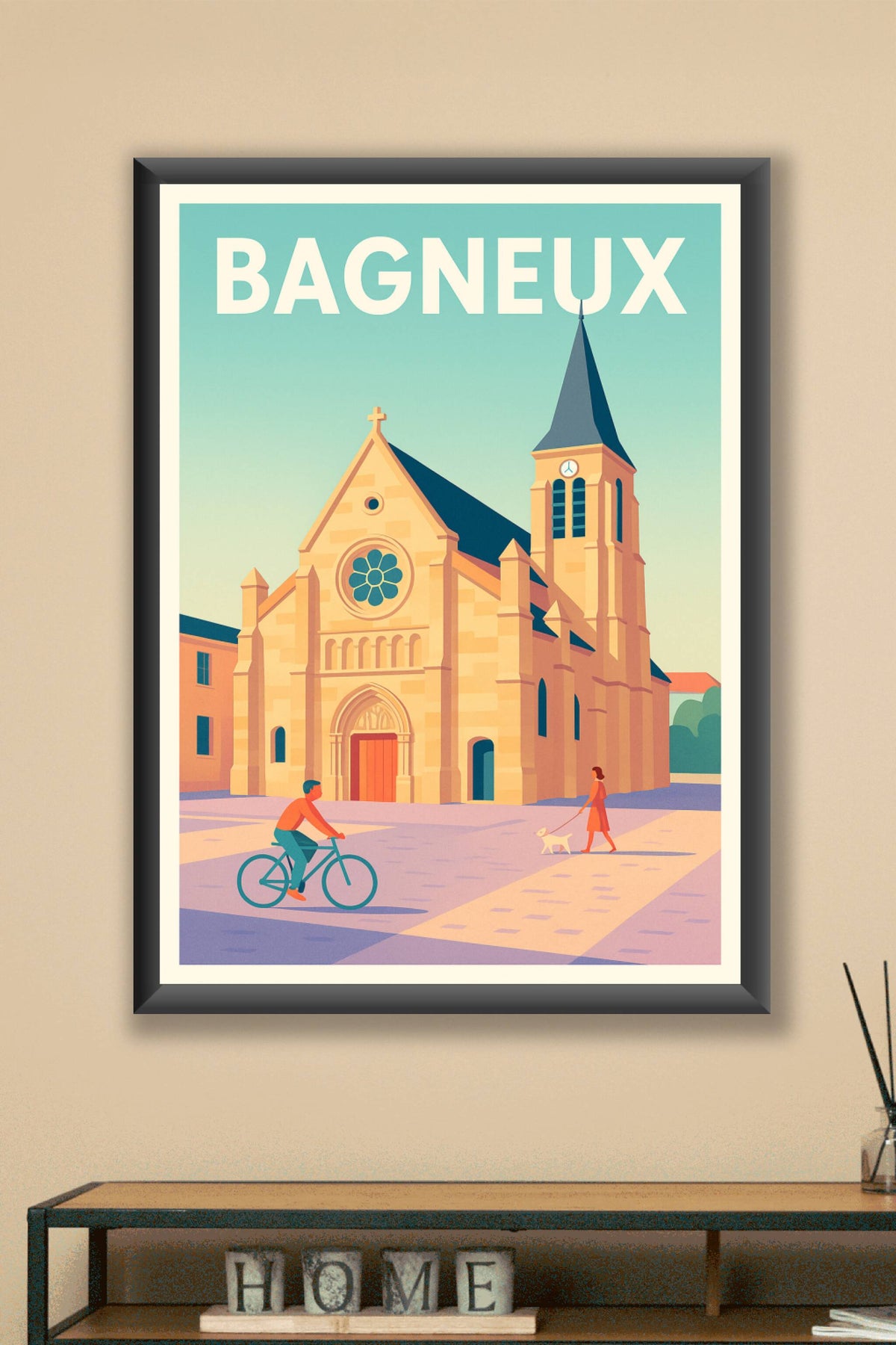 Affiche de Bagneux - Charme et Sérénité au Cœur de la Ville