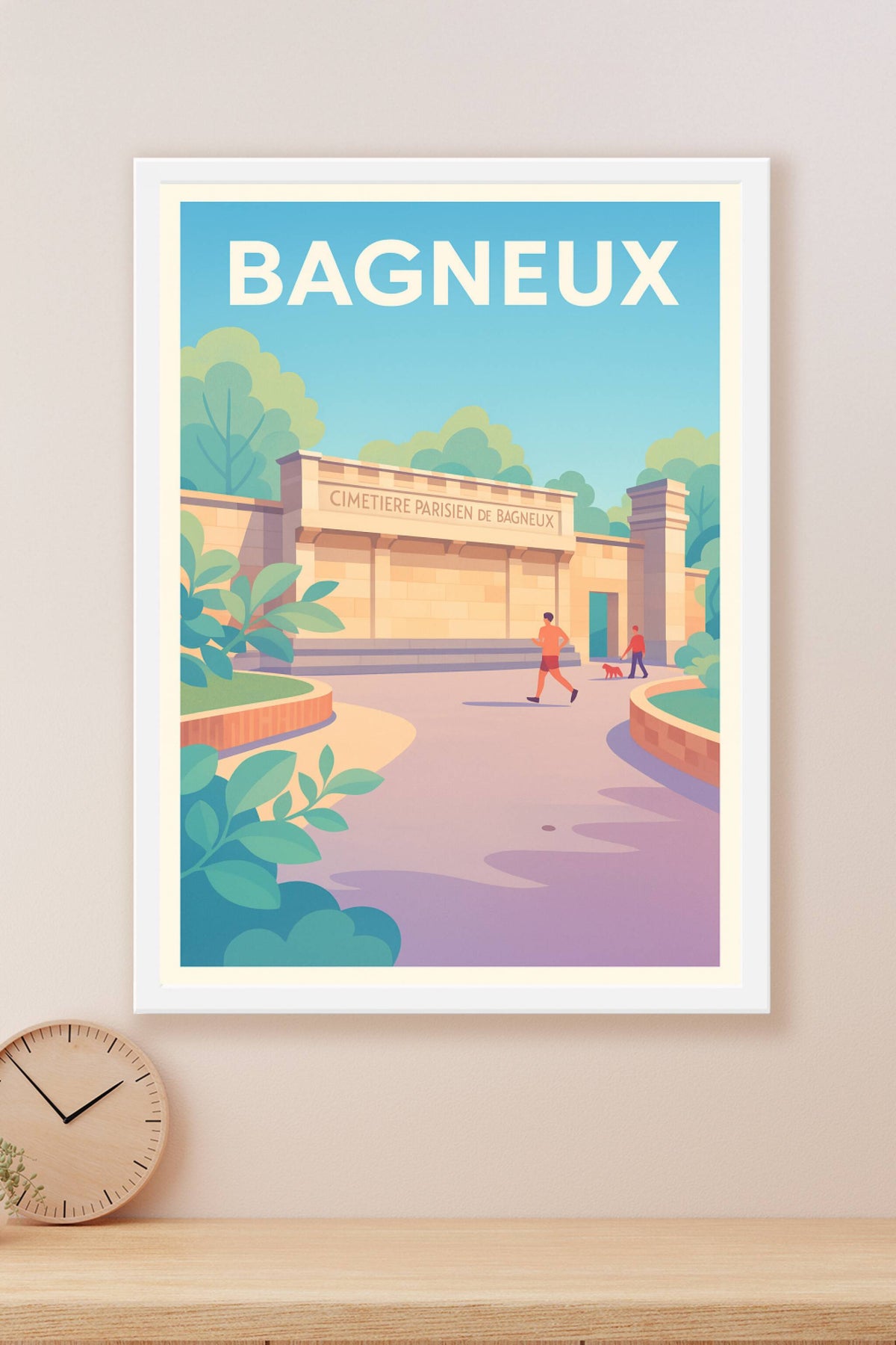 Affiche de Bagneux - Un havre de sérénité et nature urbaine