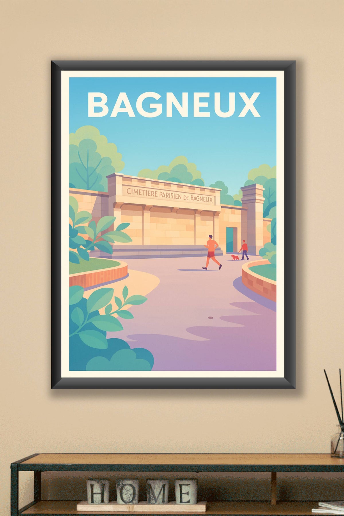 Affiche de Bagneux - Un havre de sérénité et nature urbaine