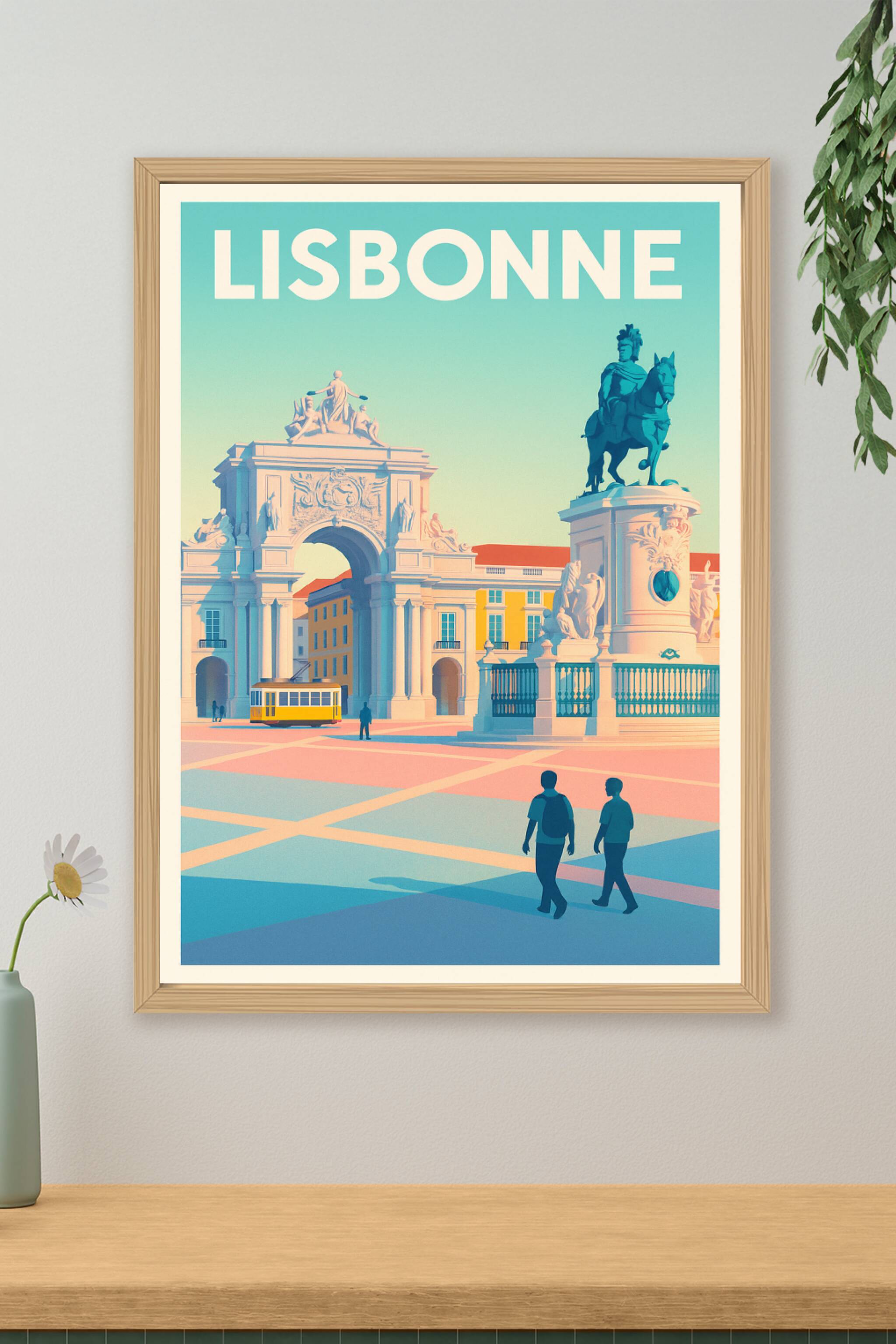 Affiche de Lisbonne - Voyage au cœur de la capitale portugaise