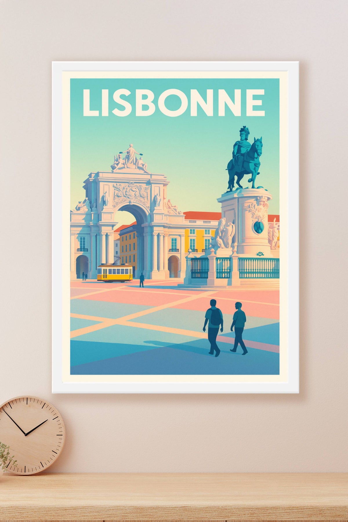 Affiche de Lisbonne - Voyage au cœur de la capitale portugaise