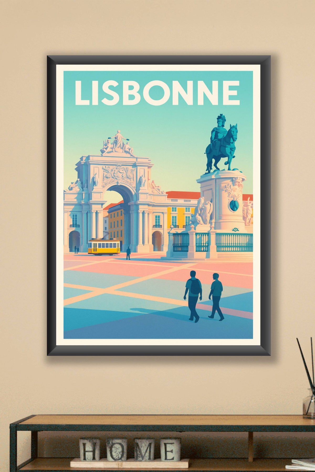 Affiche de Lisbonne - Voyage au cœur de la capitale portugaise