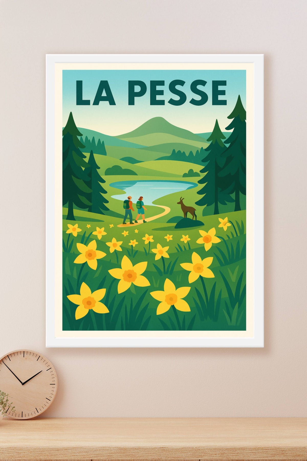 Affiche de La Pesse - Promenade bucolique au cœur de la nature