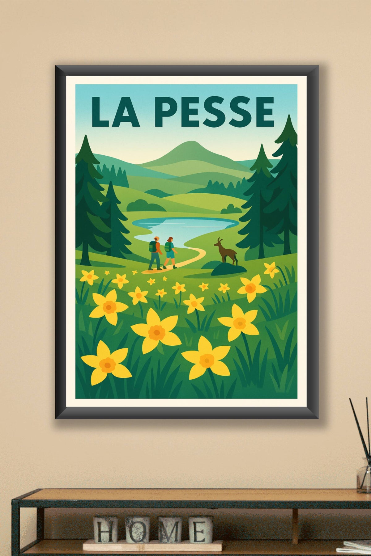 Affiche de La Pesse - Promenade bucolique au cœur de la nature