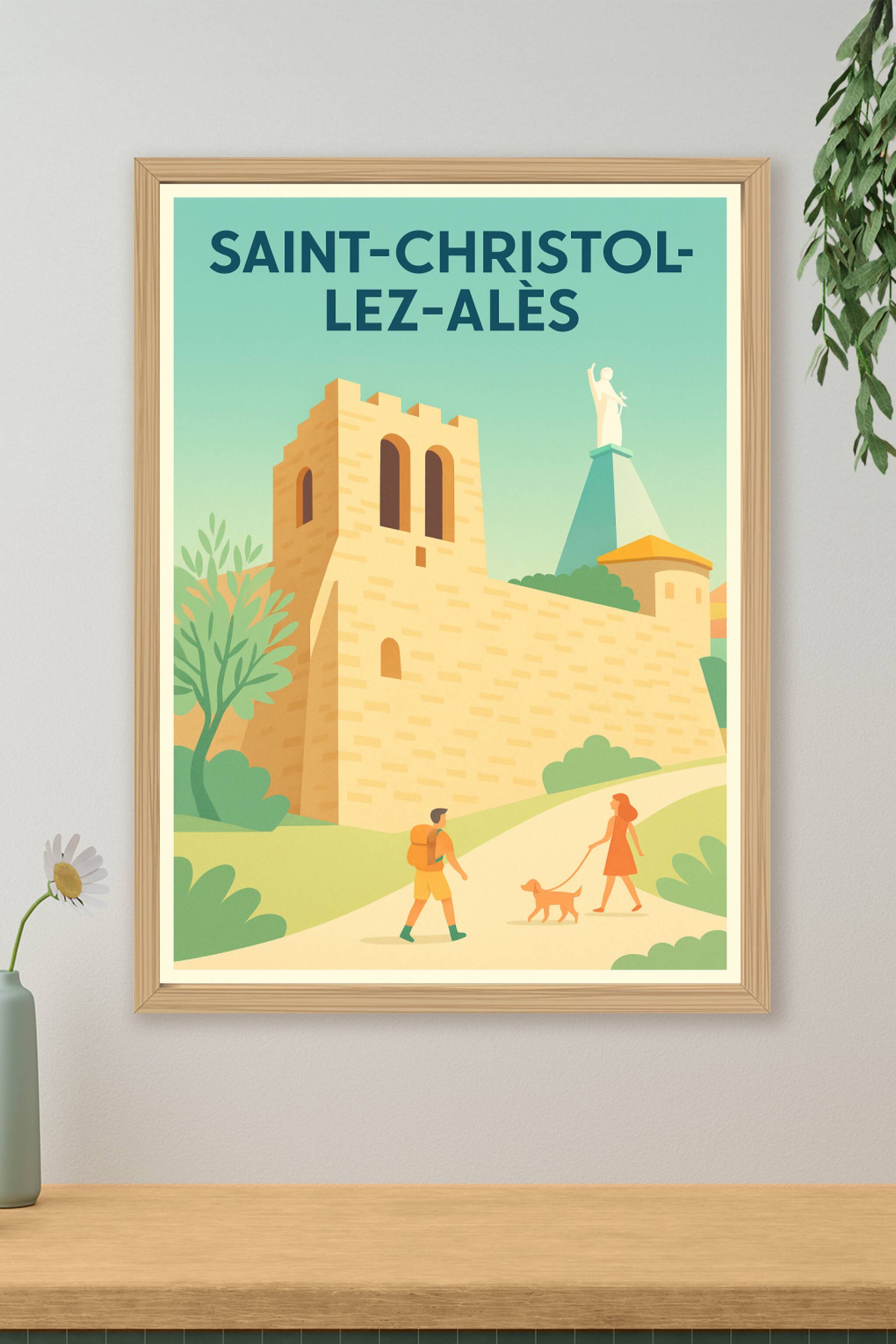 Affiche de Saint-Christol-lez-Alès - Escapade entre histoire et nature