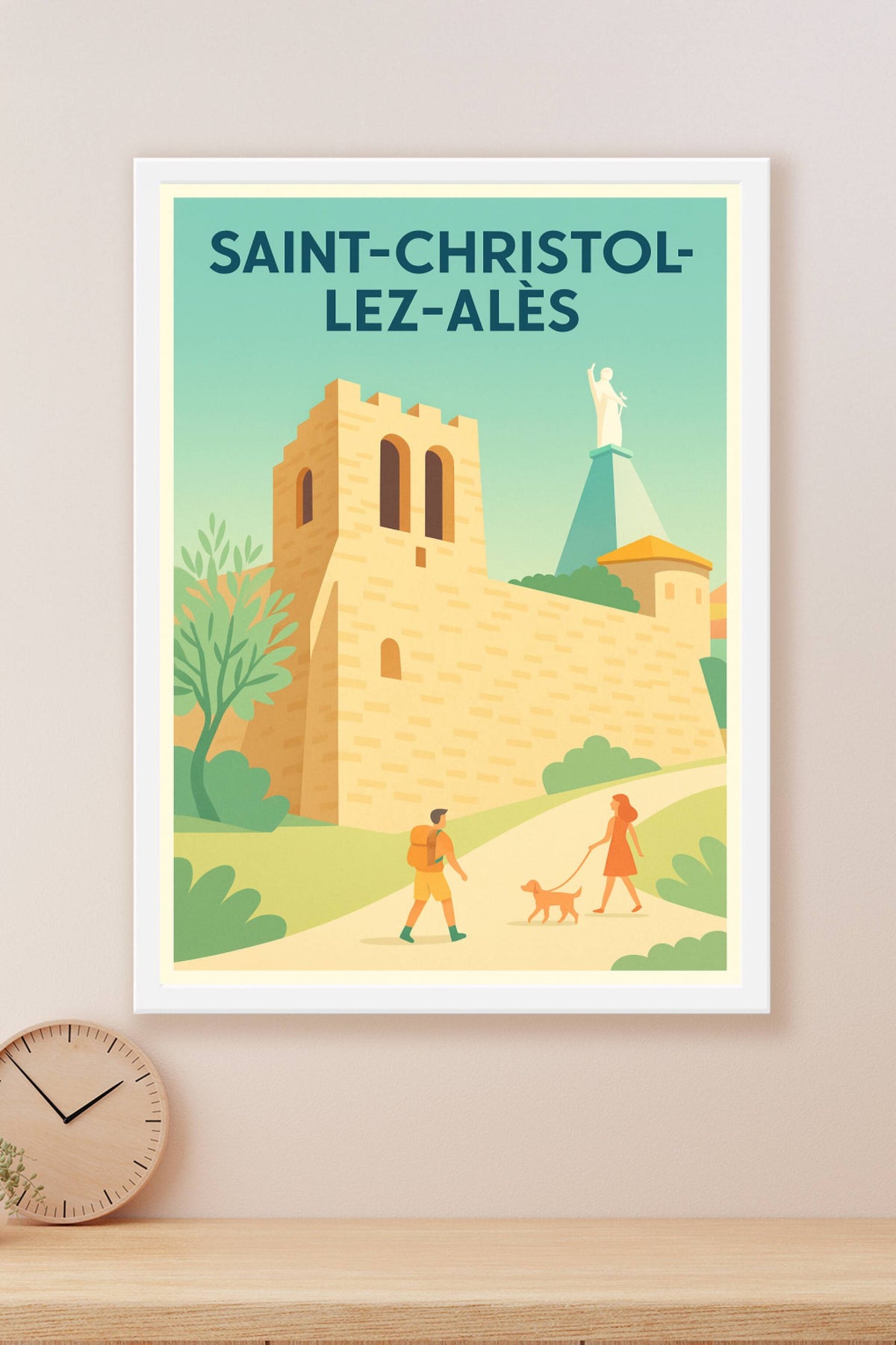 Affiche de Saint-Christol-lez-Alès - Escapade entre histoire et nature