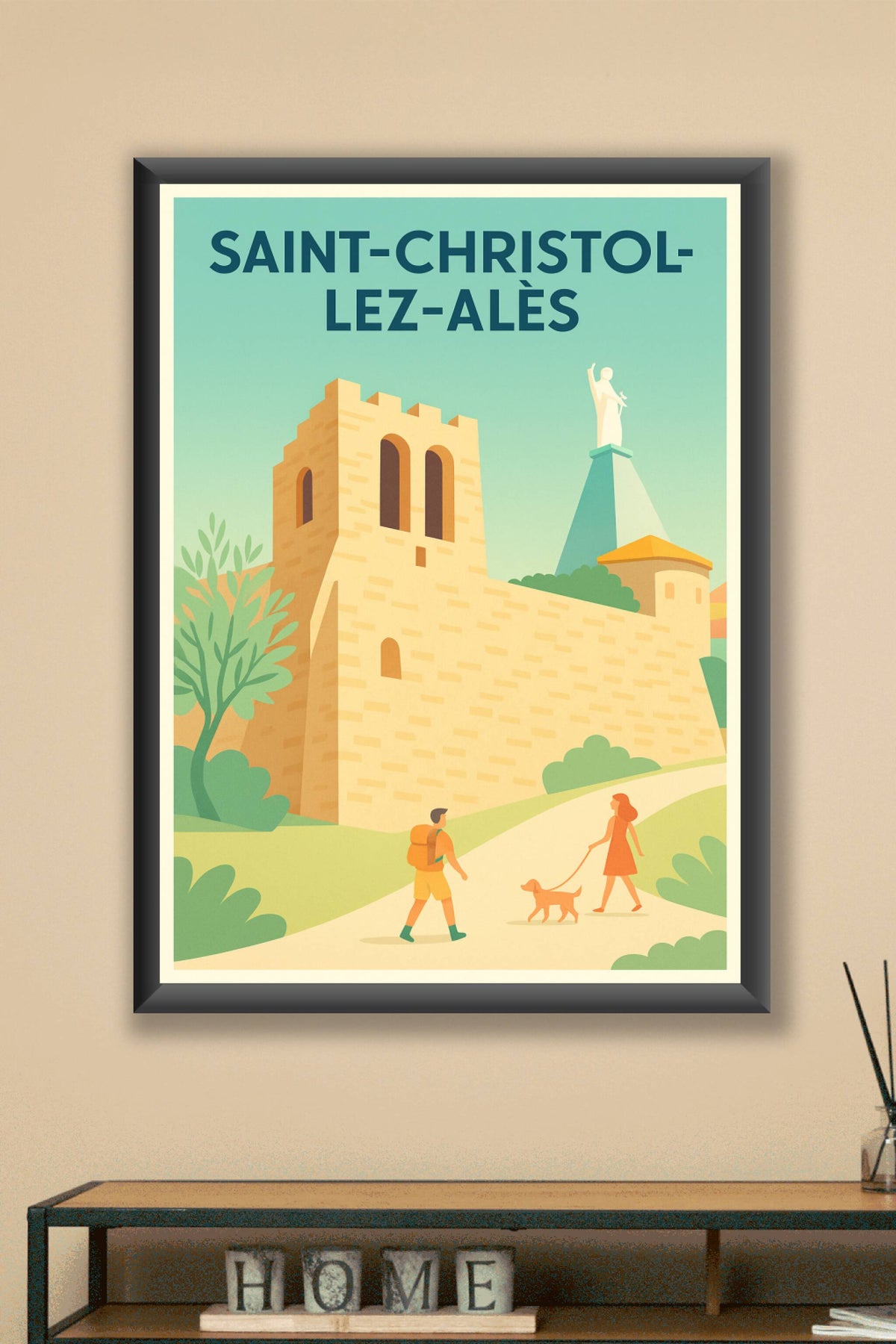 Affiche de Saint-Christol-lez-Alès - Escapade entre histoire et nature