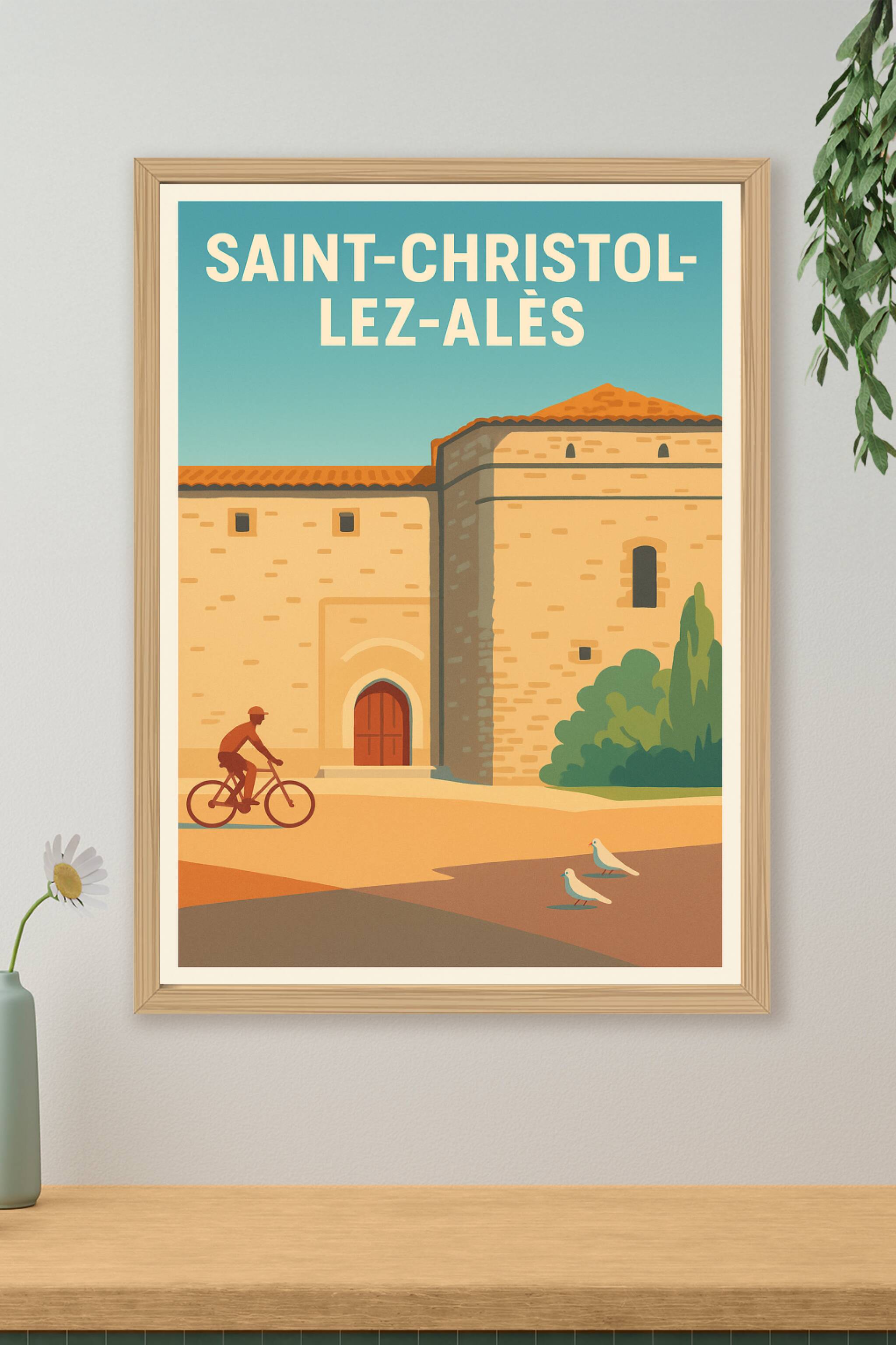 Affiche de Saint-Christol-lez-Alès - Charme et sérénité au cœur de la ville