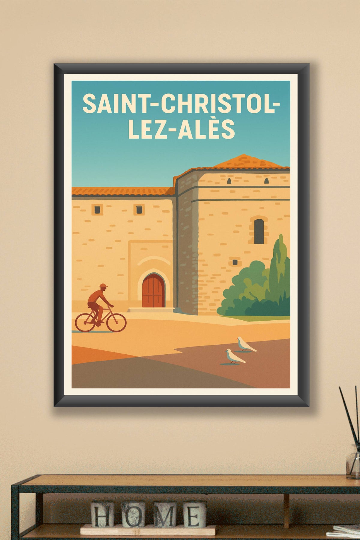 Affiche de Saint-Christol-lez-Alès - Charme et sérénité au cœur de la ville