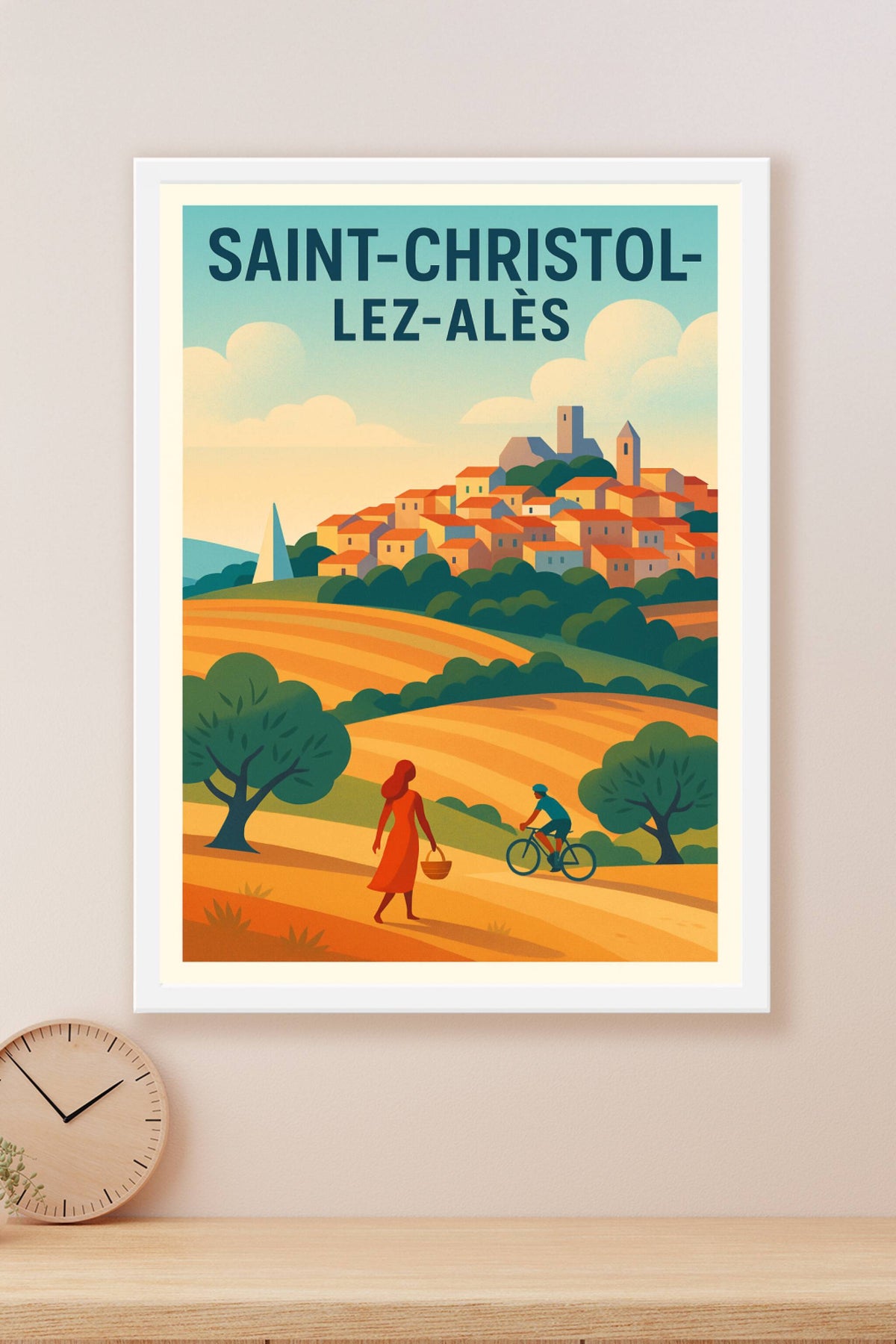 Affiche de Saint-Christol-lez-Alès - Évasion bucolique au cœur de la nature