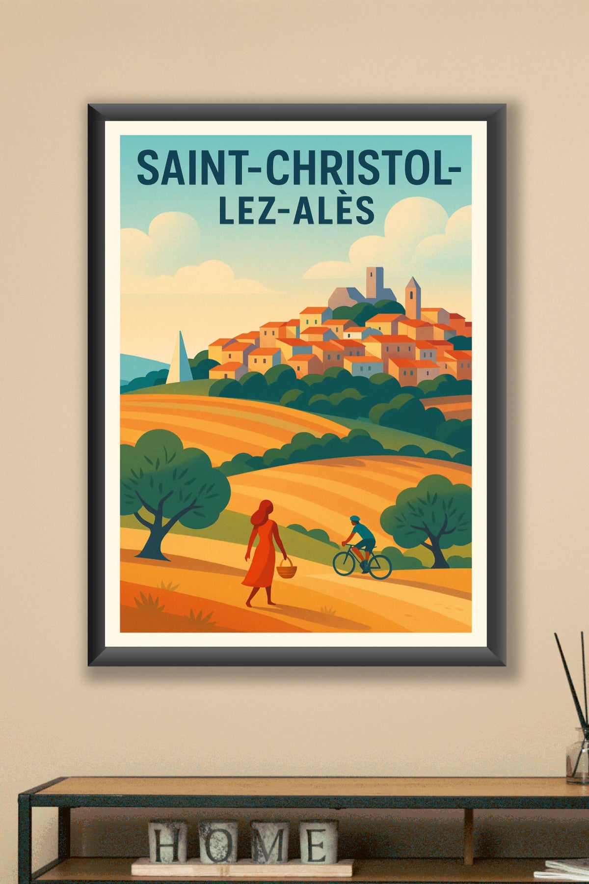 Affiche de Saint-Christol-lez-Alès - Évasion bucolique au cœur de la nature