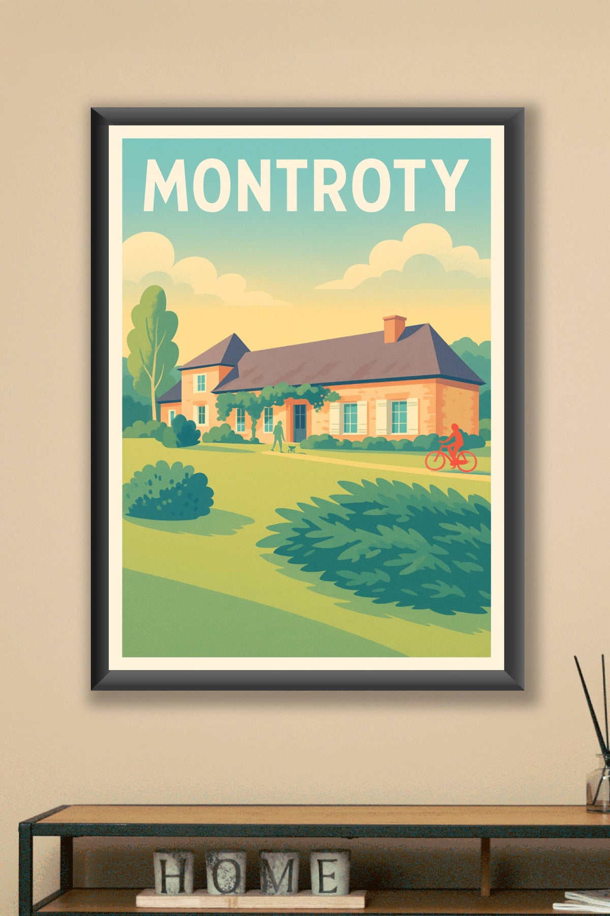 Affiche de Montroty - Charme et sérénité campagnarde