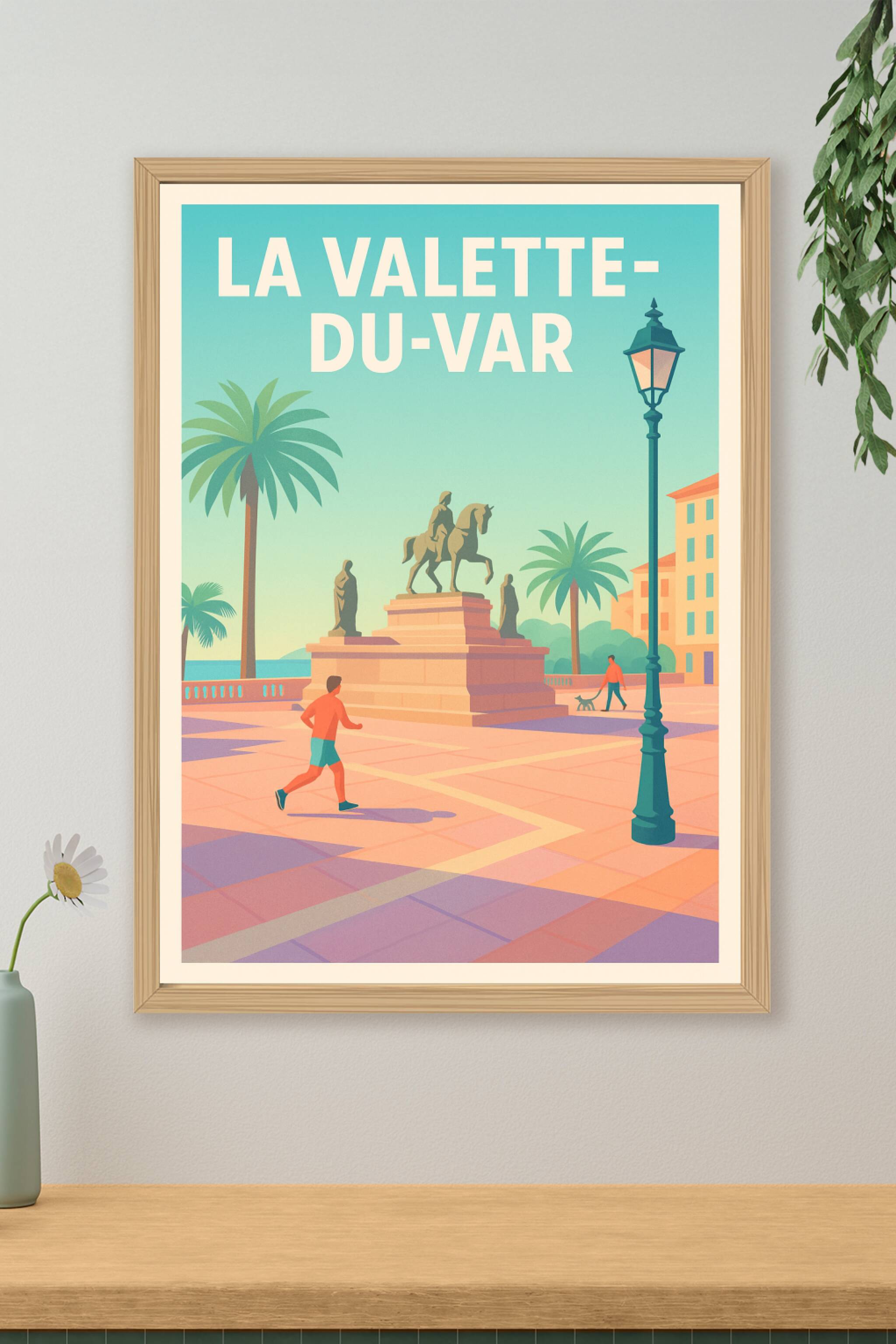Affiche de La Valette-du-Var - Une ambiance Méditerranéenne paisible