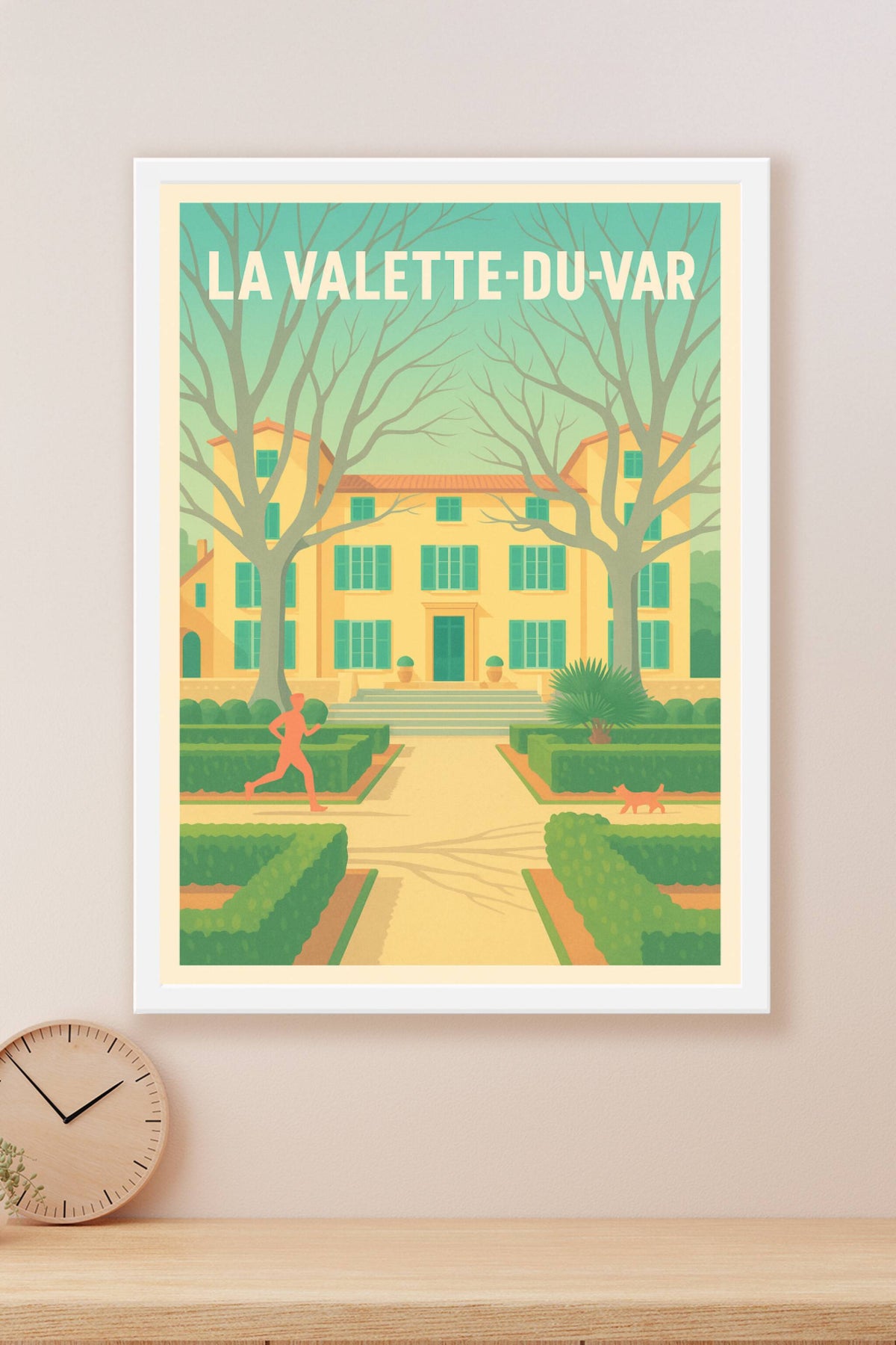Affiche de La Valette-du-Var - Harmonie entre nature et art de vivre