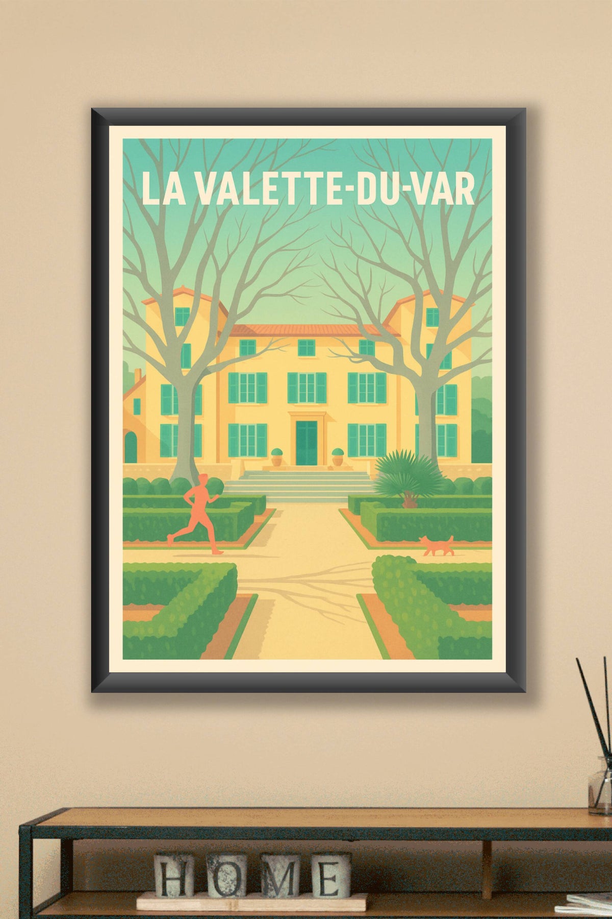 Affiche de La Valette-du-Var - Harmonie entre nature et art de vivre