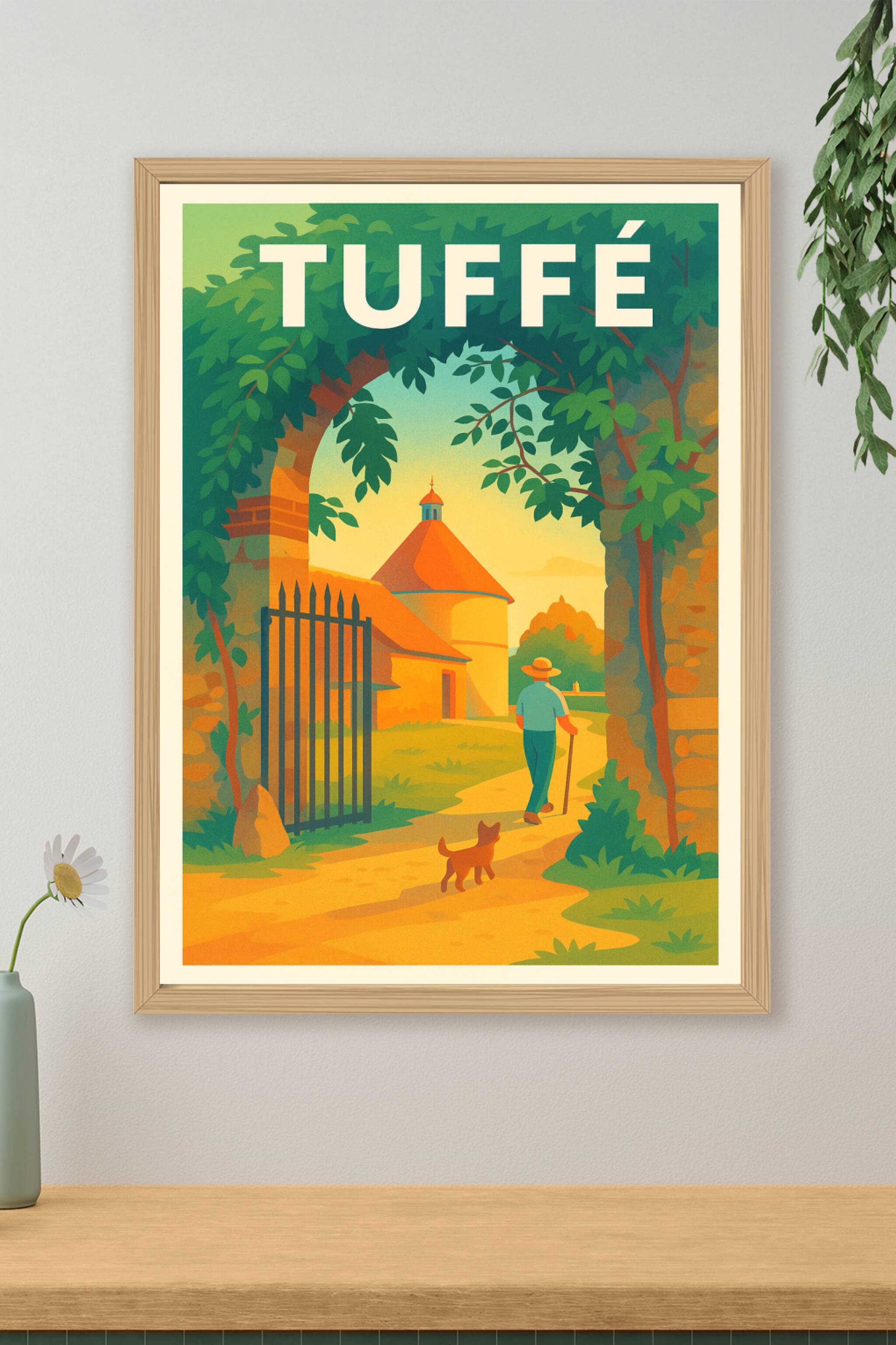 Affiche de Tuffé - L'escapade paisible en campagne