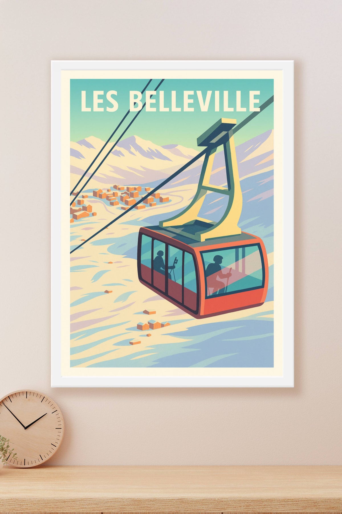 Affiche de Les Belleville - L'ascension vers les sommets alpins