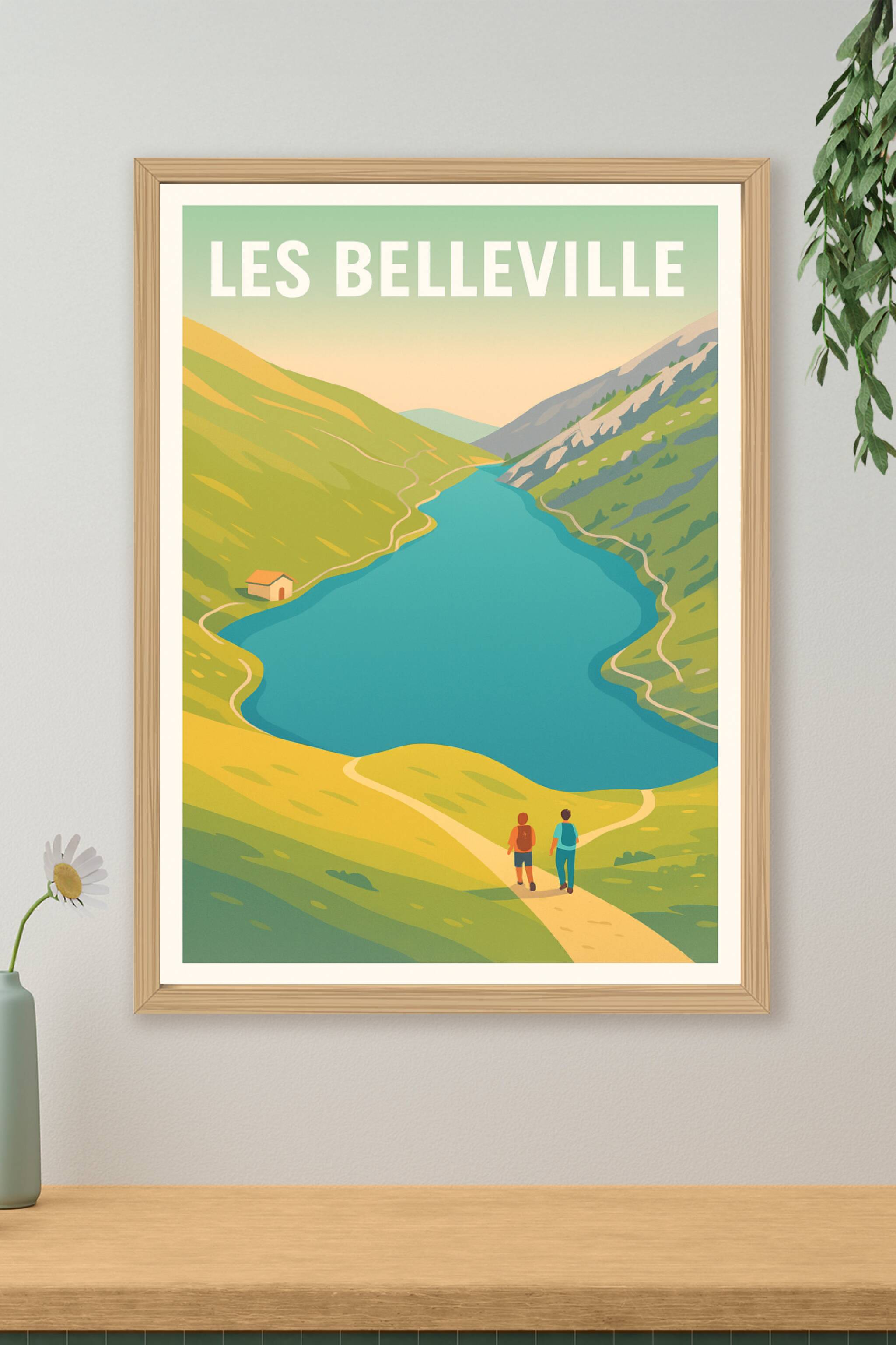 Affiche de Les Belleville - Promenade au cœur des montagnes