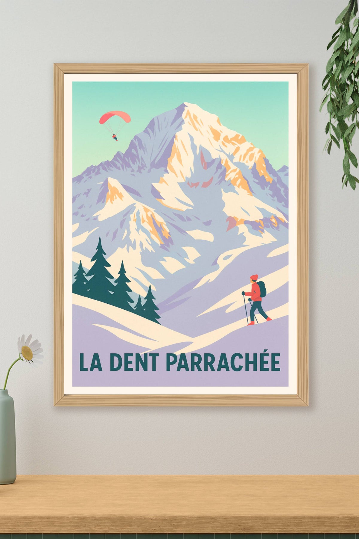 Affiche de La Dent Parrachée - Évasion en haute montagne