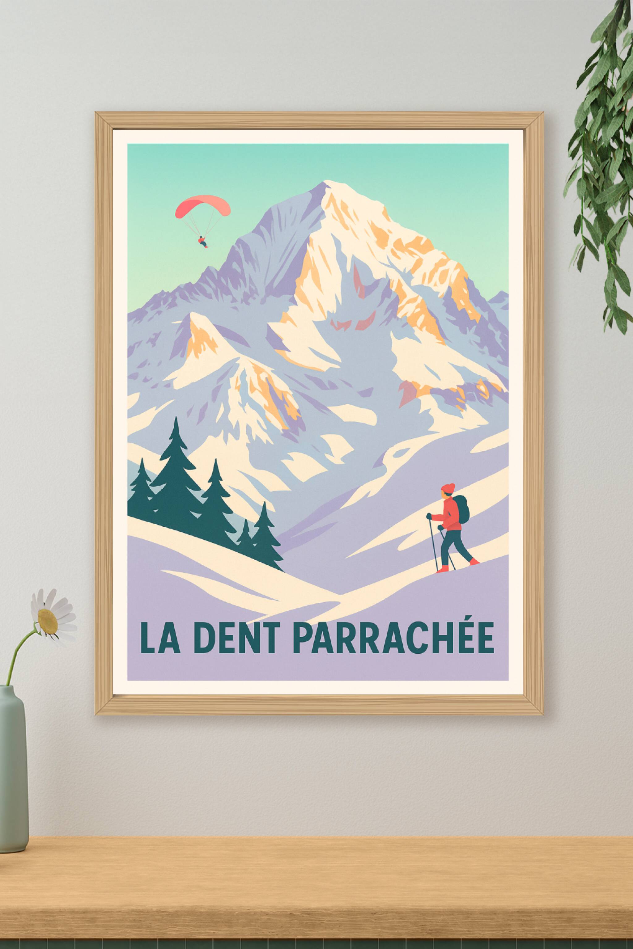 Affiche de La Dent Parrachée - Évasion en haute montagne
